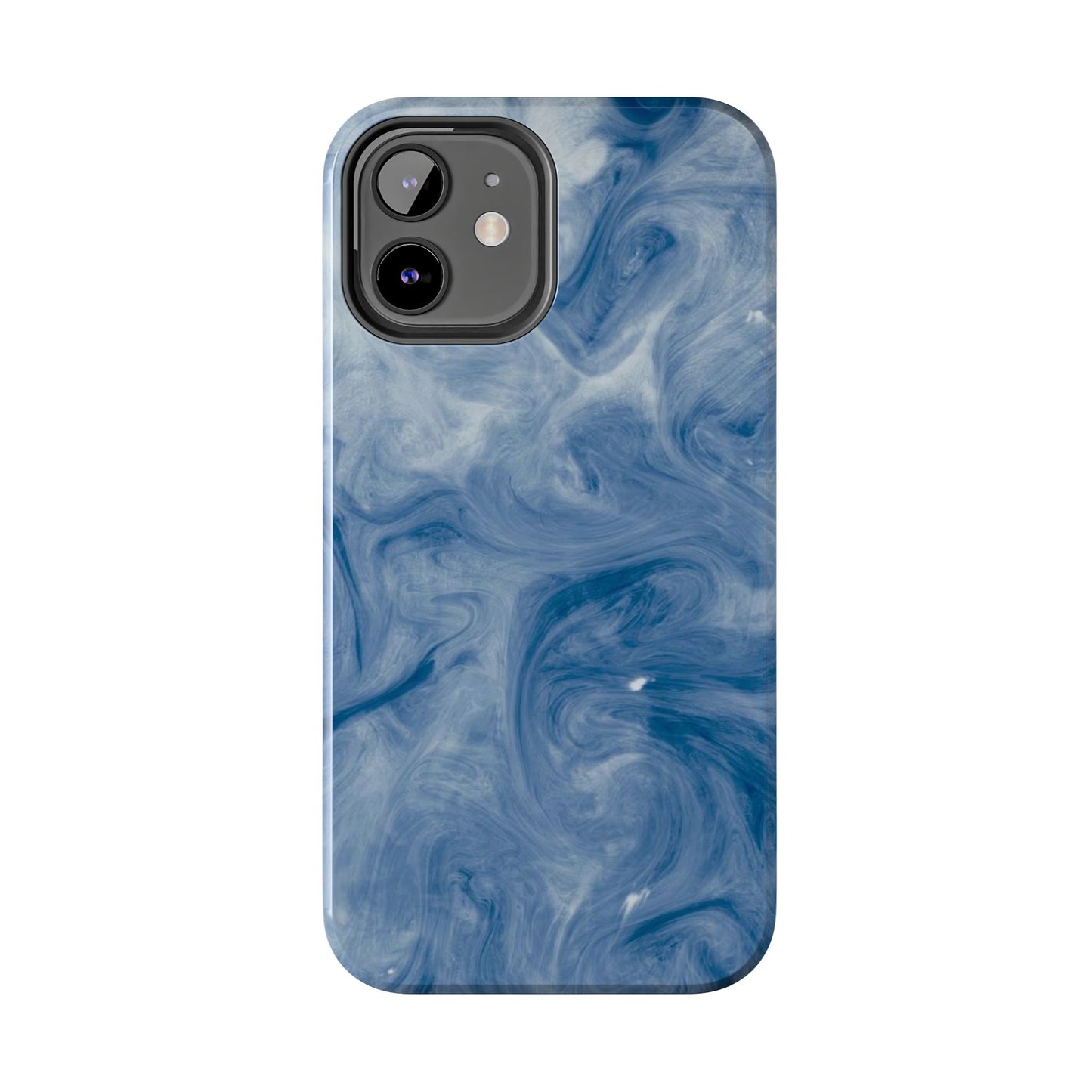 Marble Blue Tough Phone Cases, Phone Protection, Unique Design, Fashion Accessory, Gift for Her, Trendy Smartphone Cover