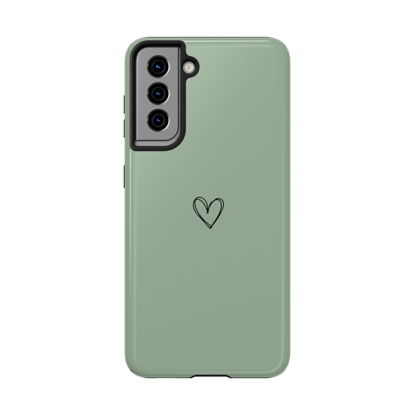 Stylish Tough Phone Cases with Heart Design, Cute Mobile Covers, Unique Gifts for Him/Her, Durable Accessories, Birthday/Friends/Valentine's