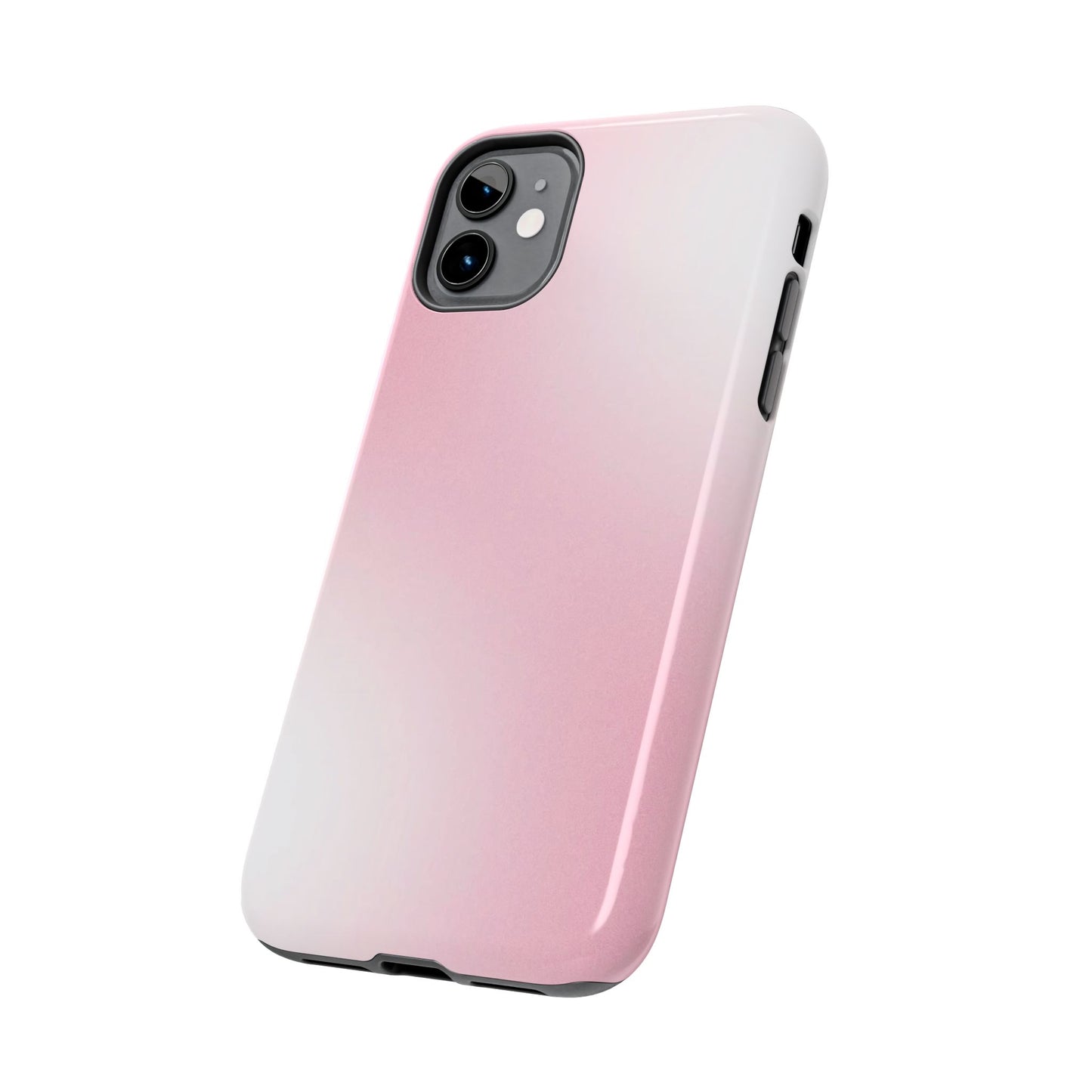 Stylish Tough Phone Cases, Durable Phone Covers, Pink Gradient Phone Case, Gift for Her, Trendy Phone Accessories