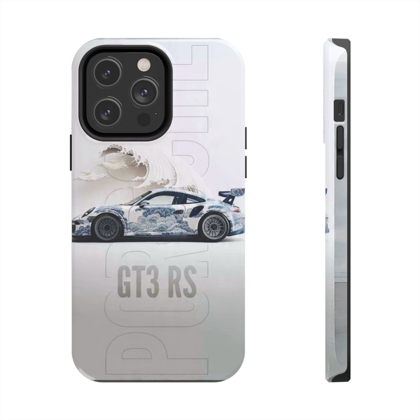 Porsche GT3 RS Tough Phone Case, Durable Phone Cover, Automotive Enthusiast Gift, Car Lover Accessory, Racing-Themed Protection