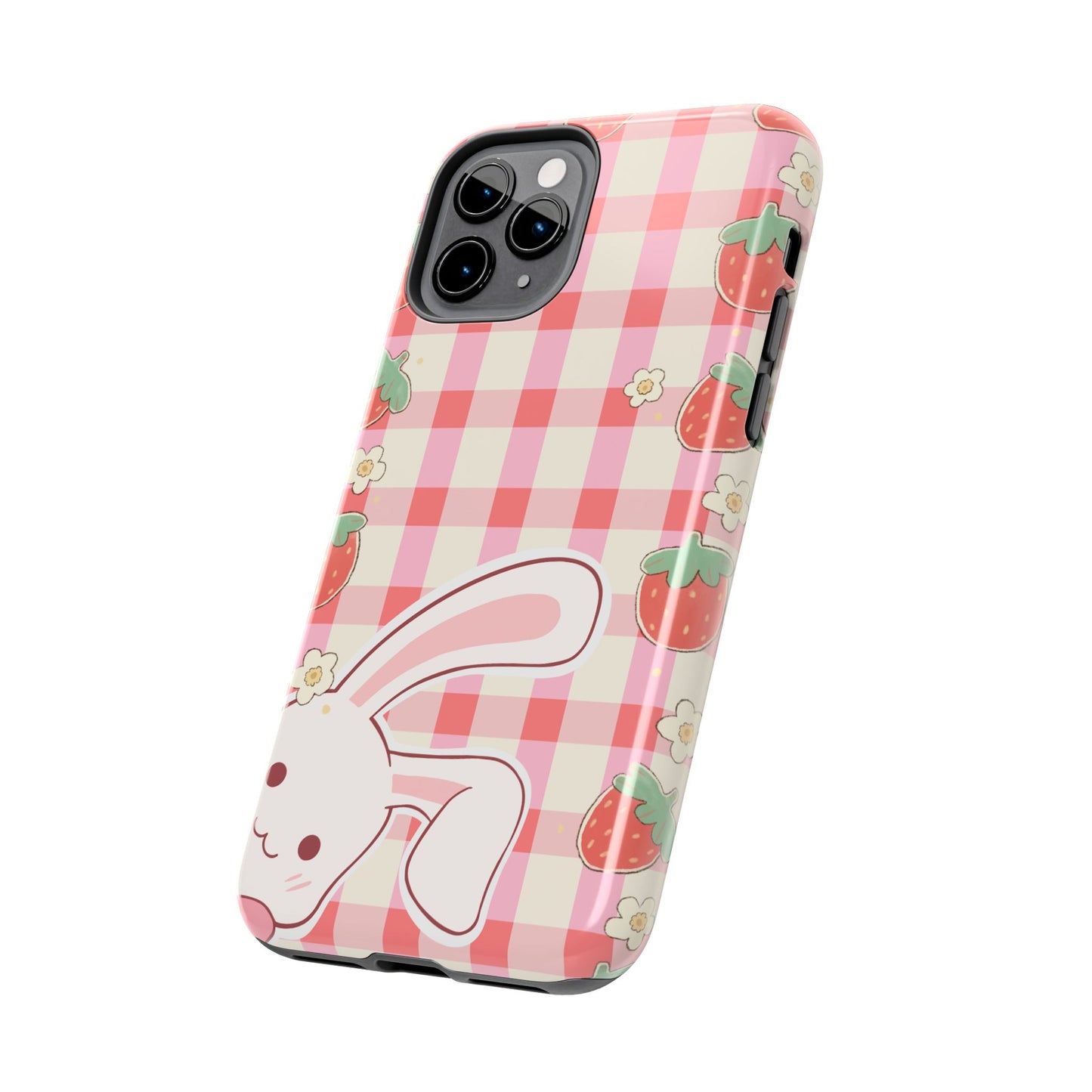Cute Strawberry Bunny Phone Case