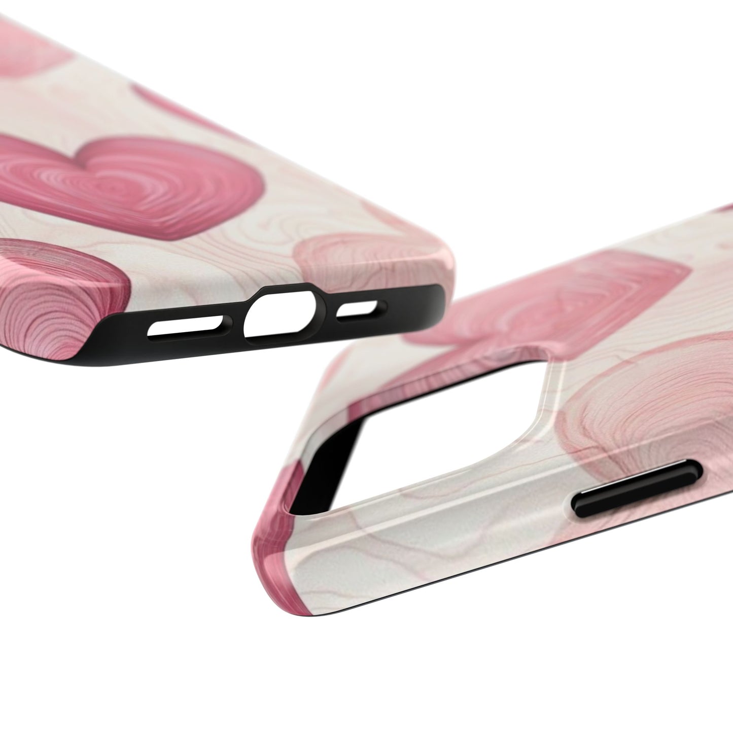 Romantic Heart Phone Cases - Cute, Durable Covers for Valentine's Day, Gift for Her, Love Decor, Phone Accessories
