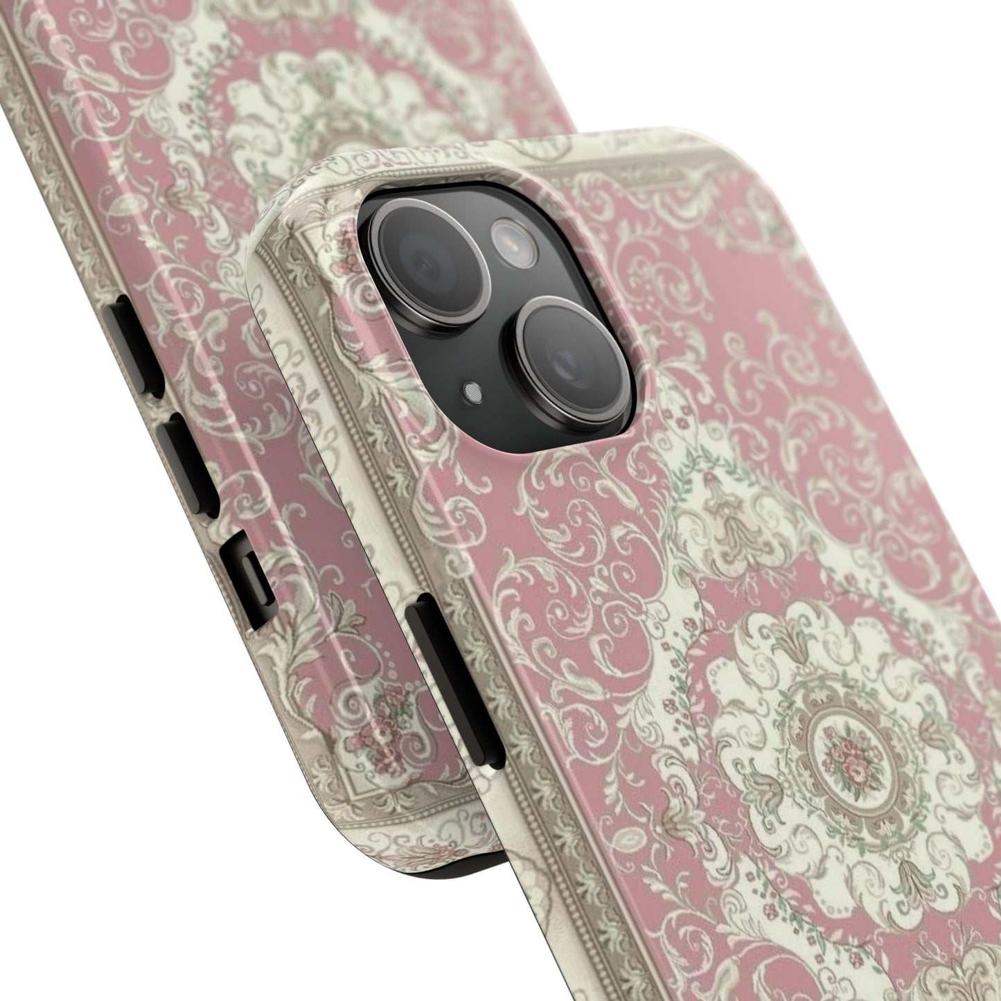 Elegant Floral Tough Phone Cases, Stylish Phone Covers, Durable Tech Accessories, Decorative Phone Protection, Trendy Gift for Her