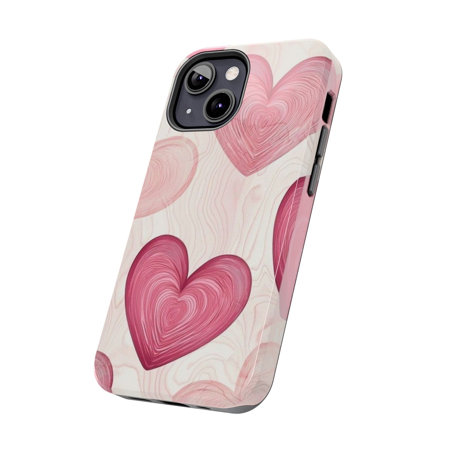 Romantic Heart Phone Cases - Cute, Durable Covers for Valentine's Day, Gift for Her, Love Decor, Phone Accessories