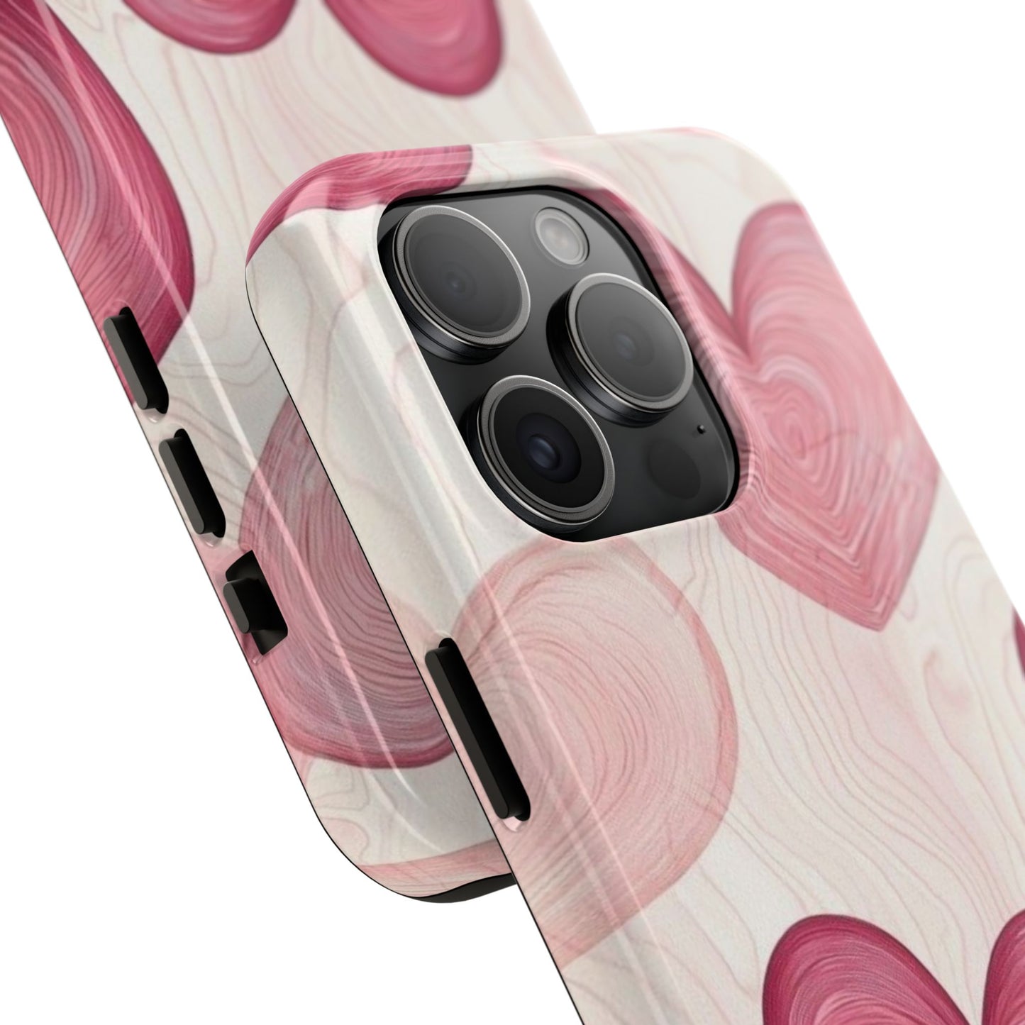 Romantic Heart Phone Cases - Cute, Durable Covers for Valentine's Day, Gift for Her, Love Decor, Phone Accessories