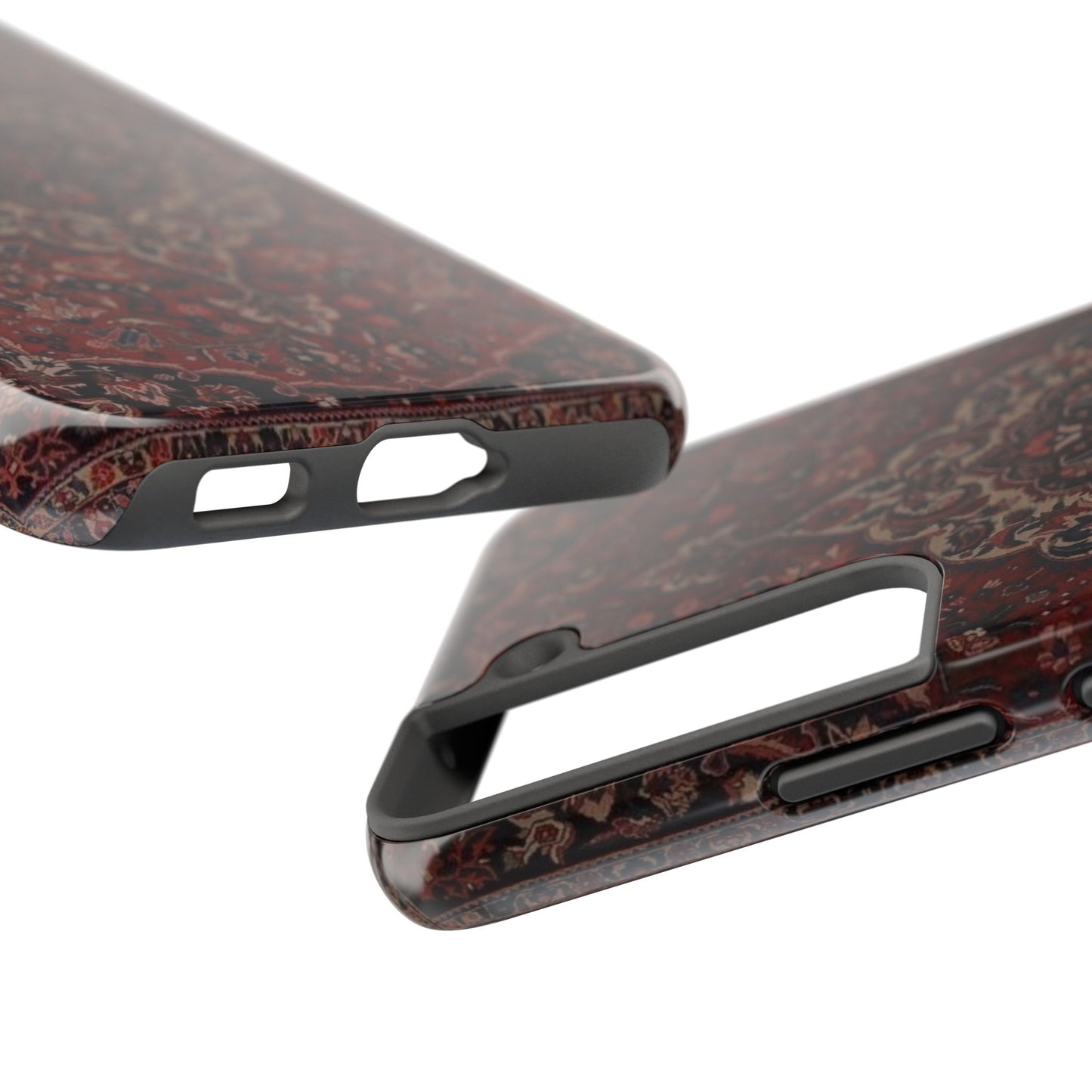 Bohemian Rug Pattern Tough Phone Case, Boho Chic Accessory, Stylish Phone Protection, Unique Gift Idea, Trendy Tech Gear