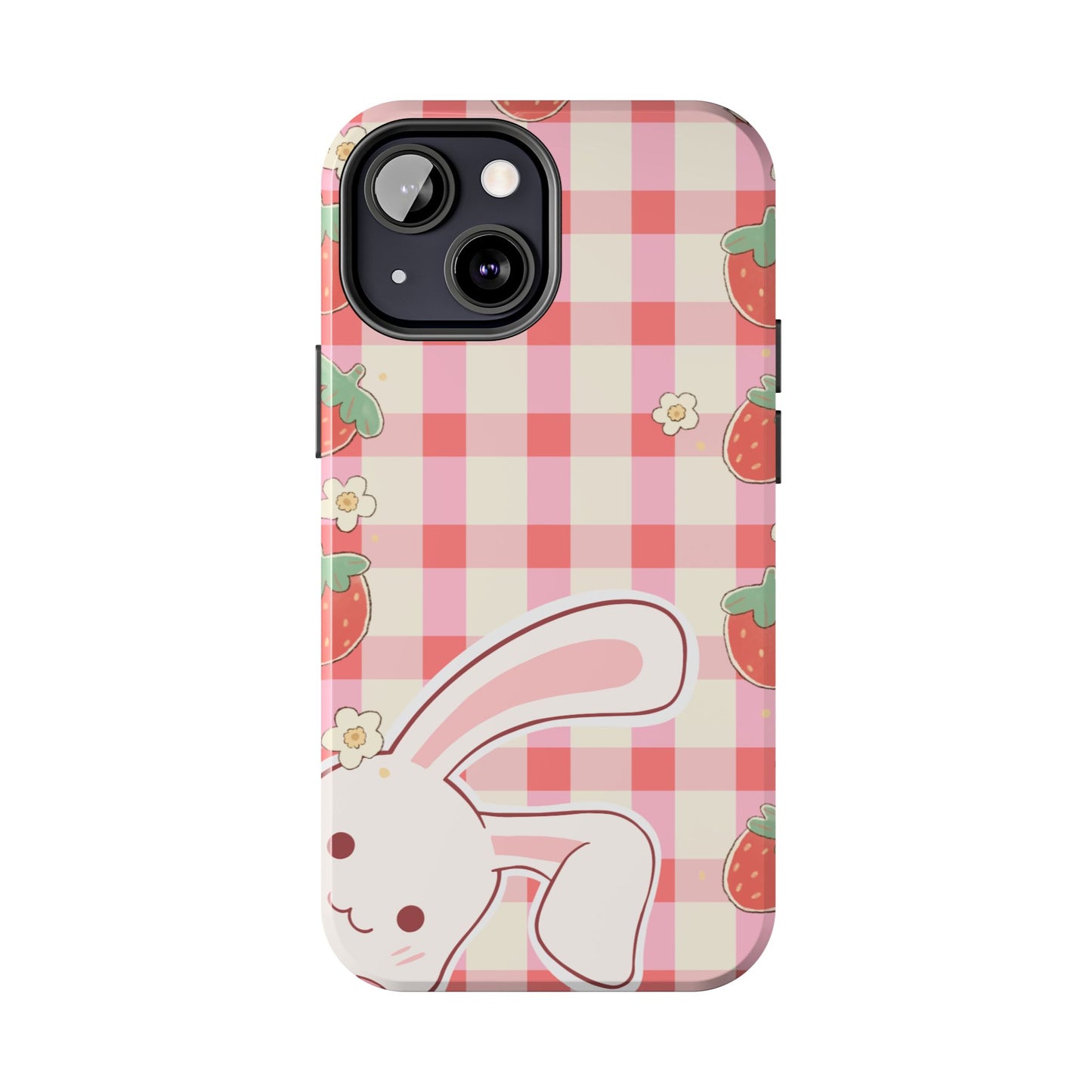 Cute Strawberry Bunny Phone Case