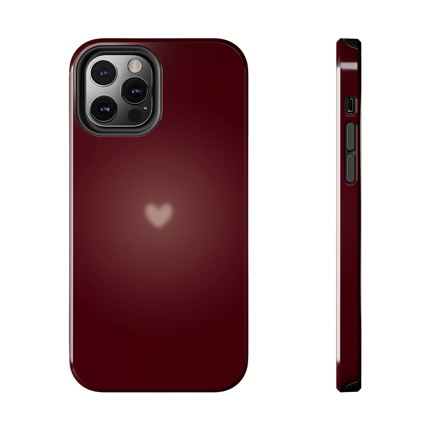 Heartbeat Tough Phone Cases, Secure Cell Phone Cover, Durable Gift for Couples, Valentine’s Day Essentials, Cute Tech Accessories