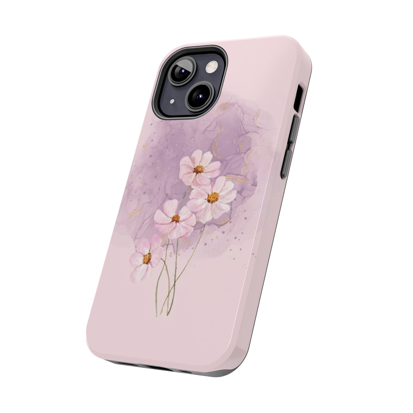 Floral Tough Phone Cases, Protective Phone Cover, Flower Design Case, Stylish Gift for Her, Mother’s Day, Birthday Present