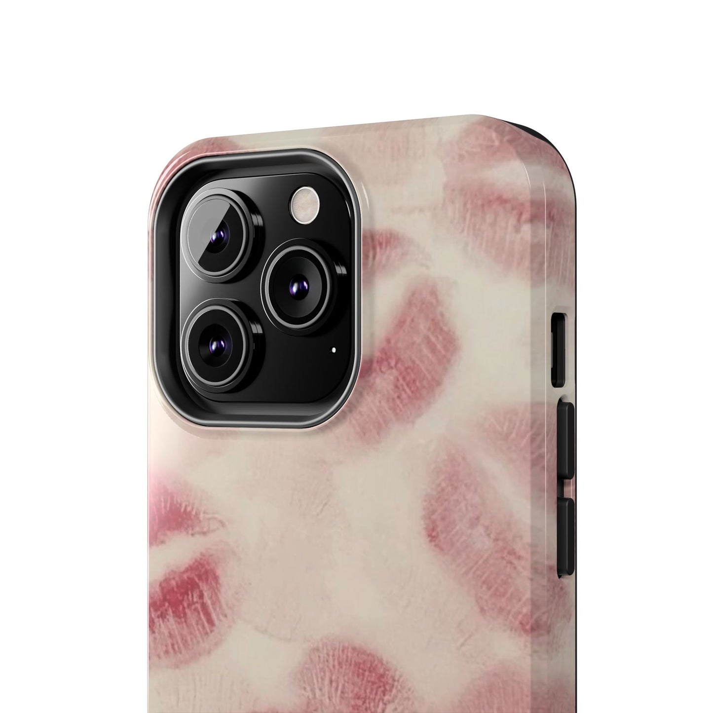 Stylish Kiss Print Phone Cases | Chic Mobile Covers for Trendy Users, Gift for Her, Protective Case, Birthday Present, Valentine's Day