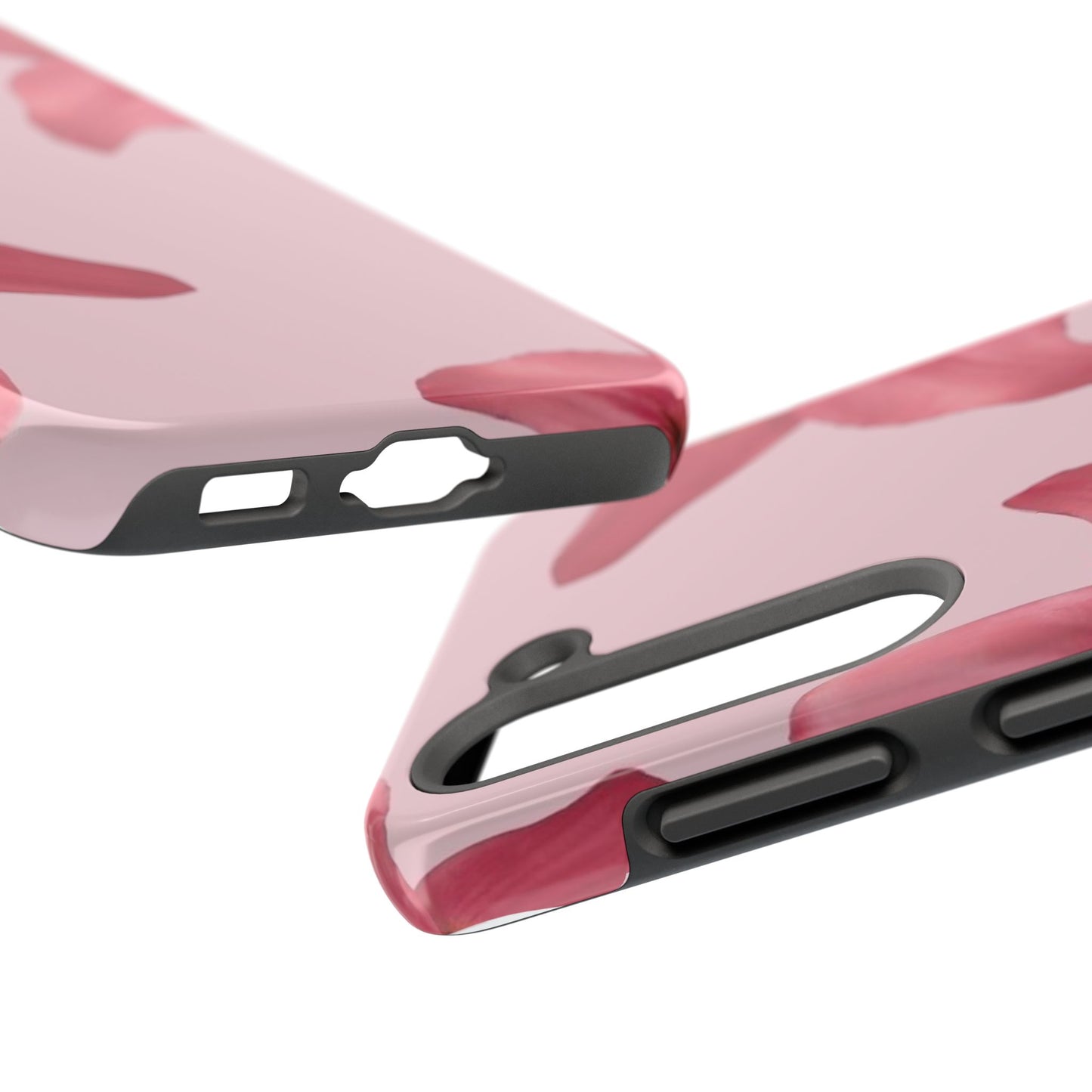 Stylish Floral Phone Case - Tough & Durable, Pink Lily Design, Perfect for Flower Lovers, Gift for Her, Seasonal Accessory, Phone Protection
