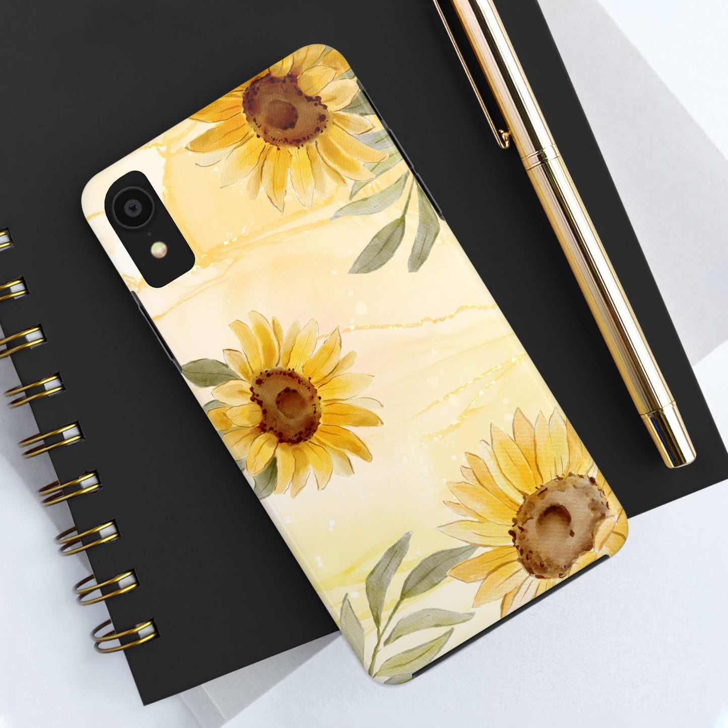Sunflower Tough Phone Case - Floral Phone Cover, Fall Gift, Durable Phone Case, Stylish Accessory, Nature Lover Gift