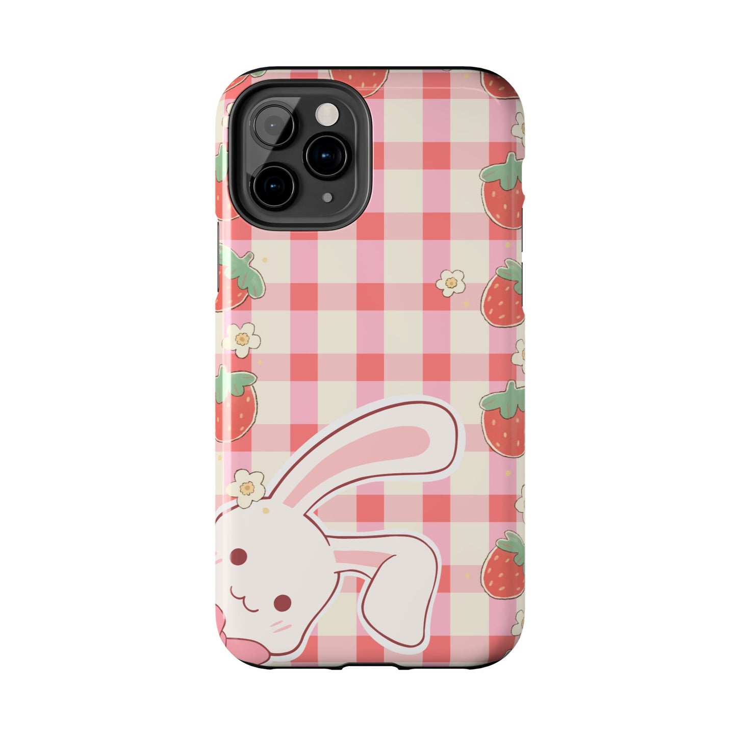 Cute Strawberry Bunny Phone Case