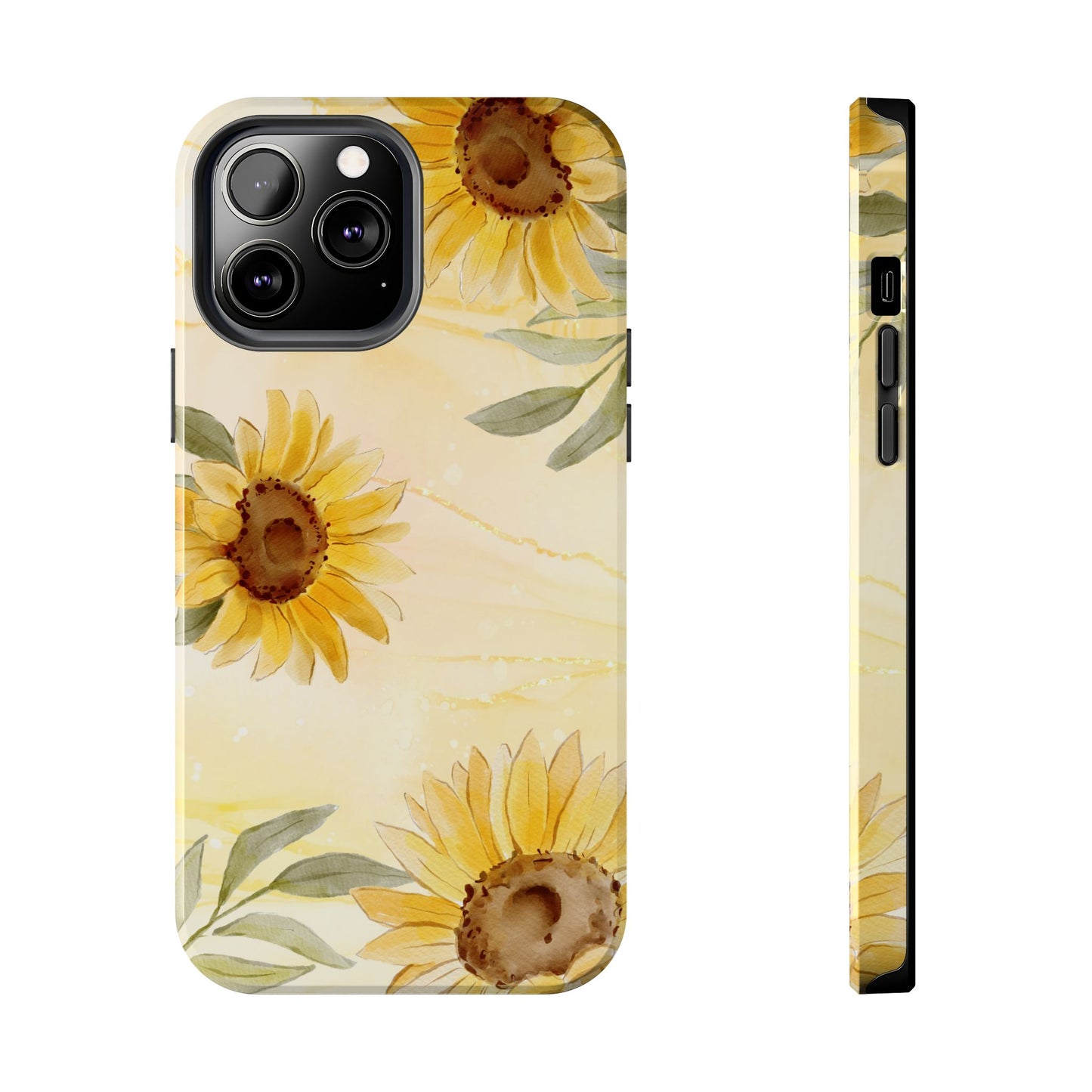 Sunflower Tough Phone Case - Floral Phone Cover, Fall Gift, Durable Phone Case, Stylish Accessory, Nature Lover Gift