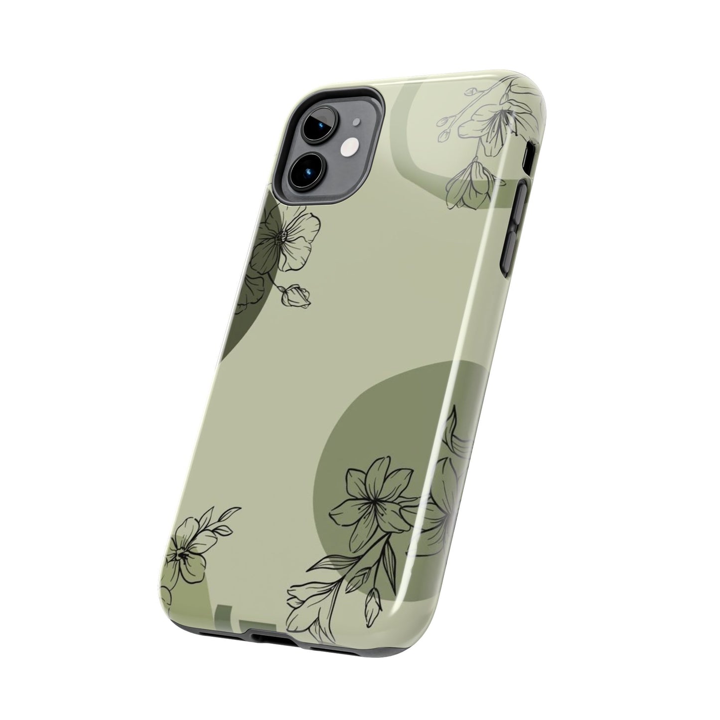 Floral Tough Phone Cases | Stylish Phone Protection | Gift for Her | Eco-friendly Accessories | Trendy Phone Cover