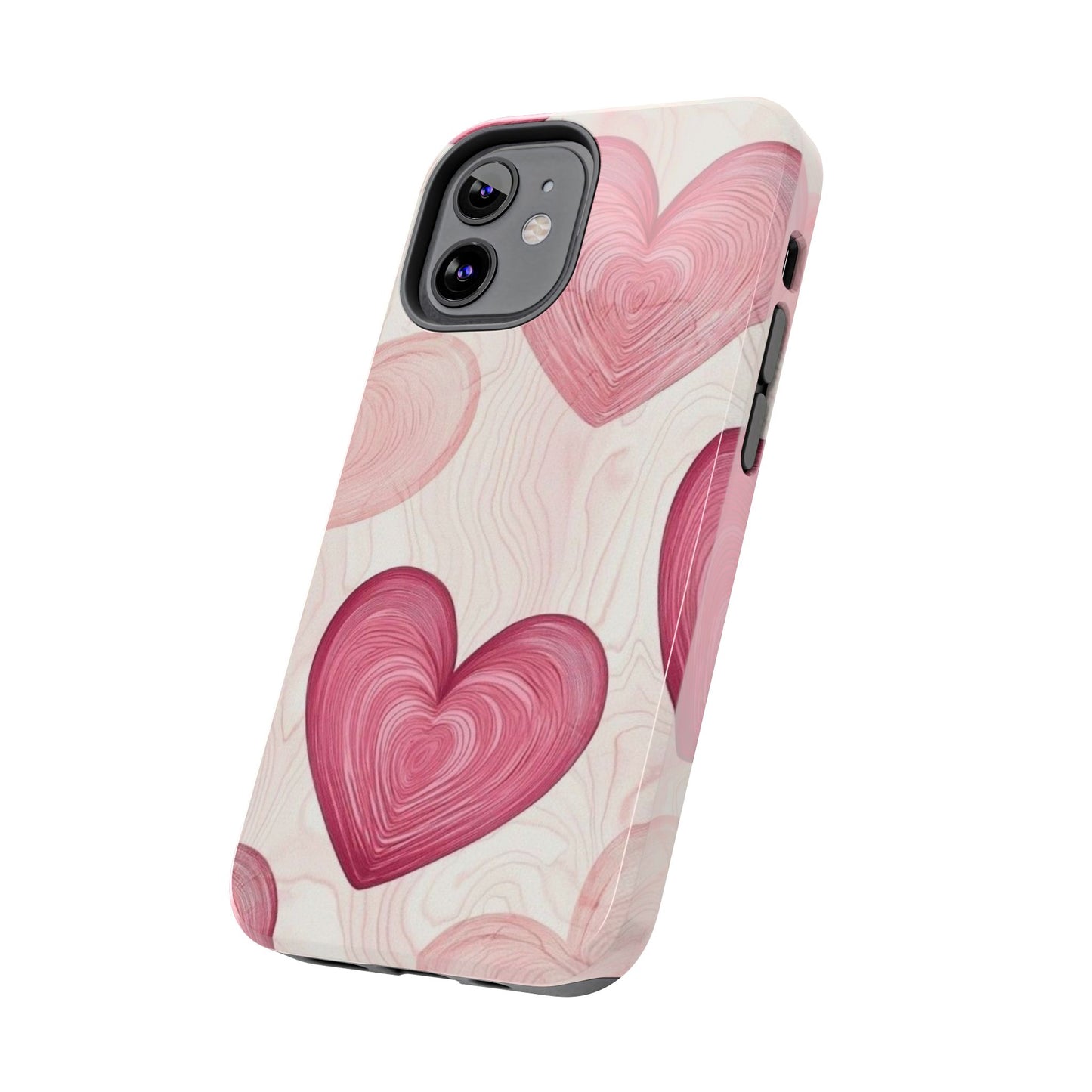 Romantic Heart Phone Cases - Cute, Durable Covers for Valentine's Day, Gift for Her, Love Decor, Phone Accessories