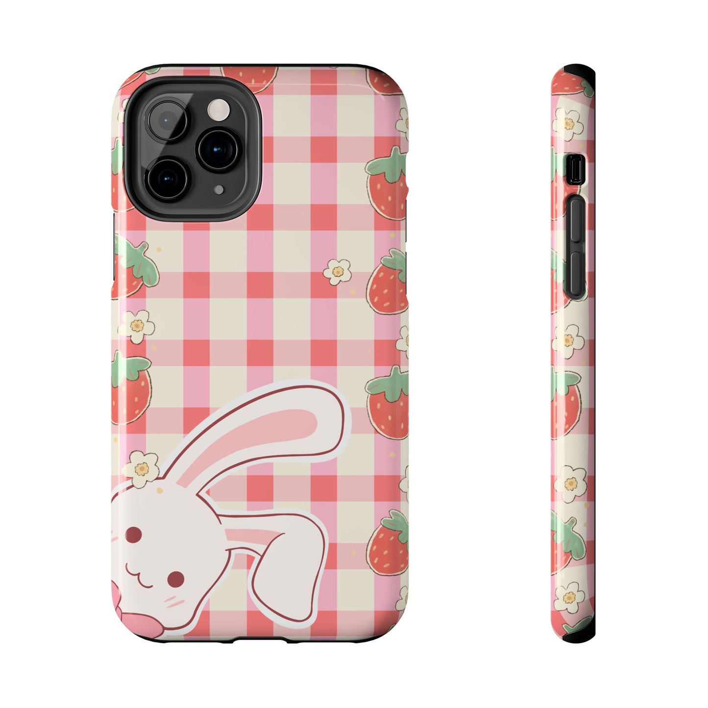 Cute Strawberry Bunny Phone Case
