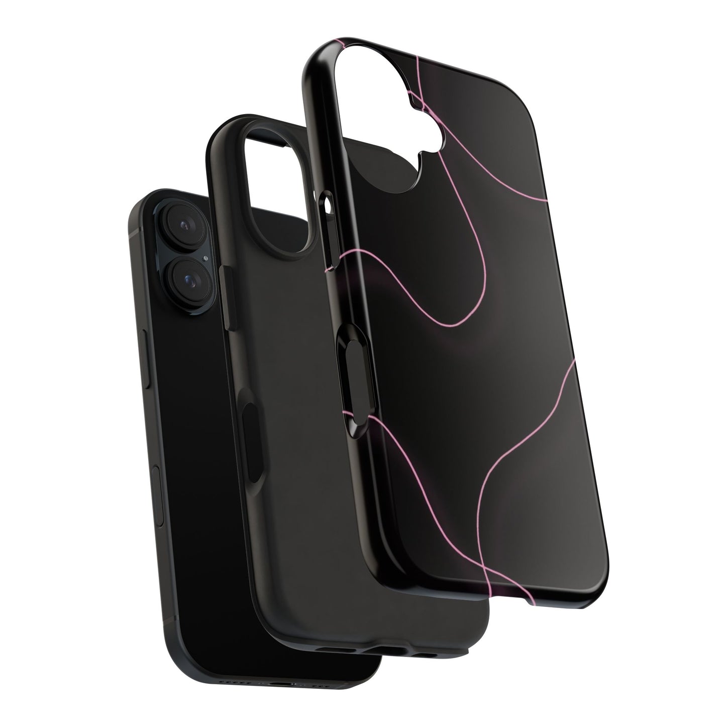Sleek Abstract Phone Cases - Stylish Protection for Everyday Use, Gift for Tech Lovers, Modern Design, Trendy Phone Accessories