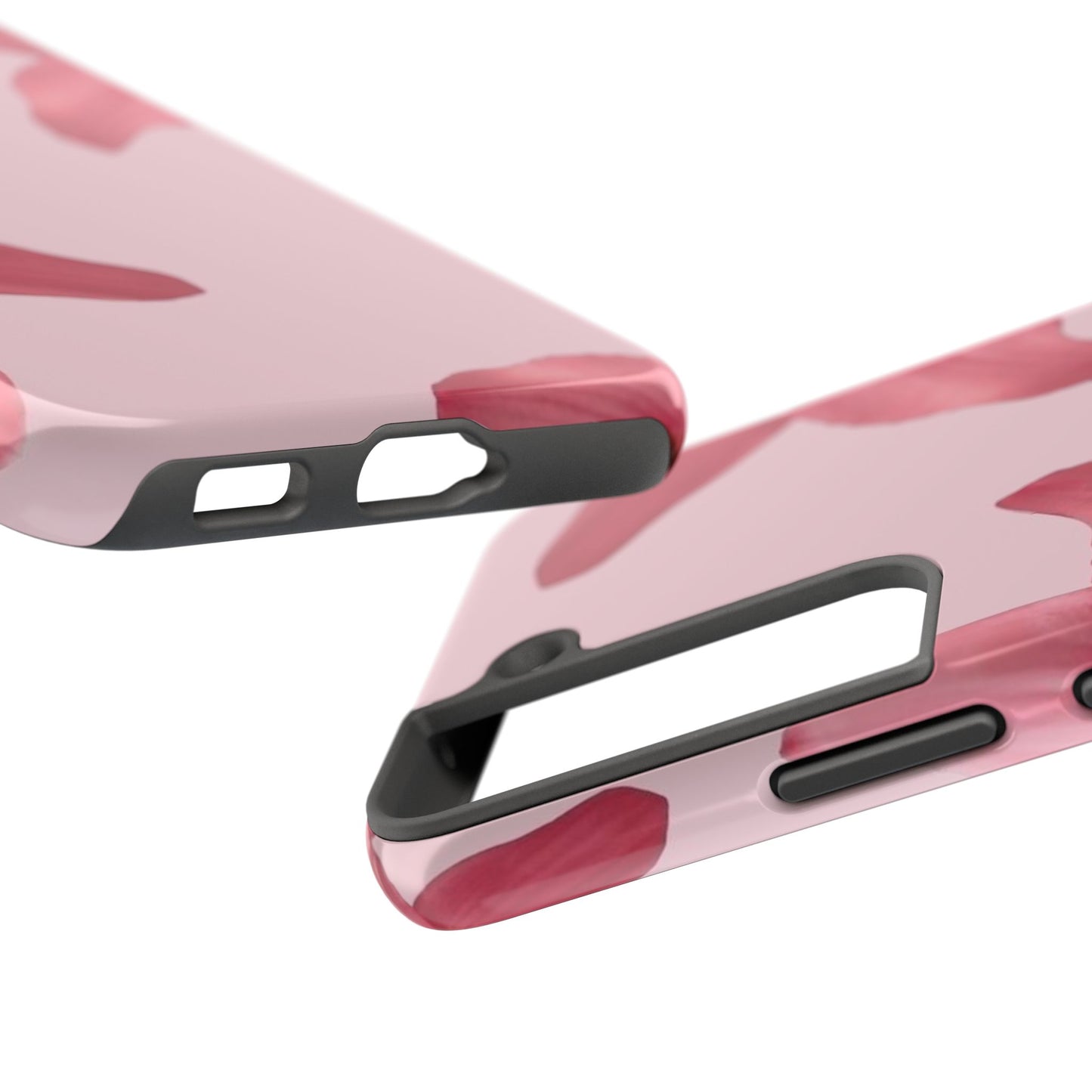 Stylish Floral Phone Case - Tough & Durable, Pink Lily Design, Perfect for Flower Lovers, Gift for Her, Seasonal Accessory, Phone Protection