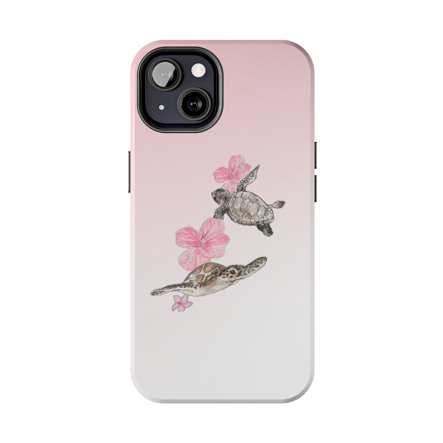 Turtle Phone Case – Tropical Tough Cover, Beach Lover Gift, Ocean Aesthetic, Durable Accessory for Summer, Fun & Functional Case