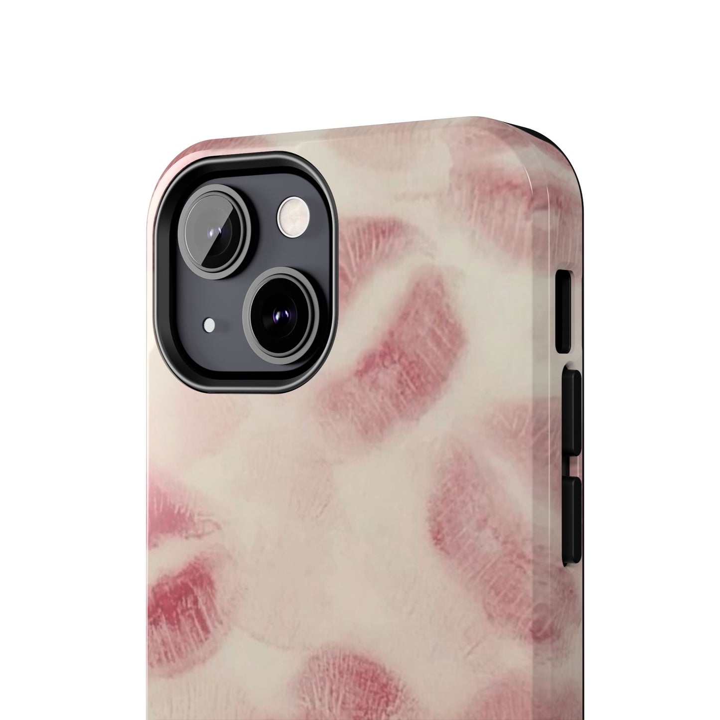 Stylish Kiss Print Phone Cases | Chic Mobile Covers for Trendy Users, Gift for Her, Protective Case, Birthday Present, Valentine's Day