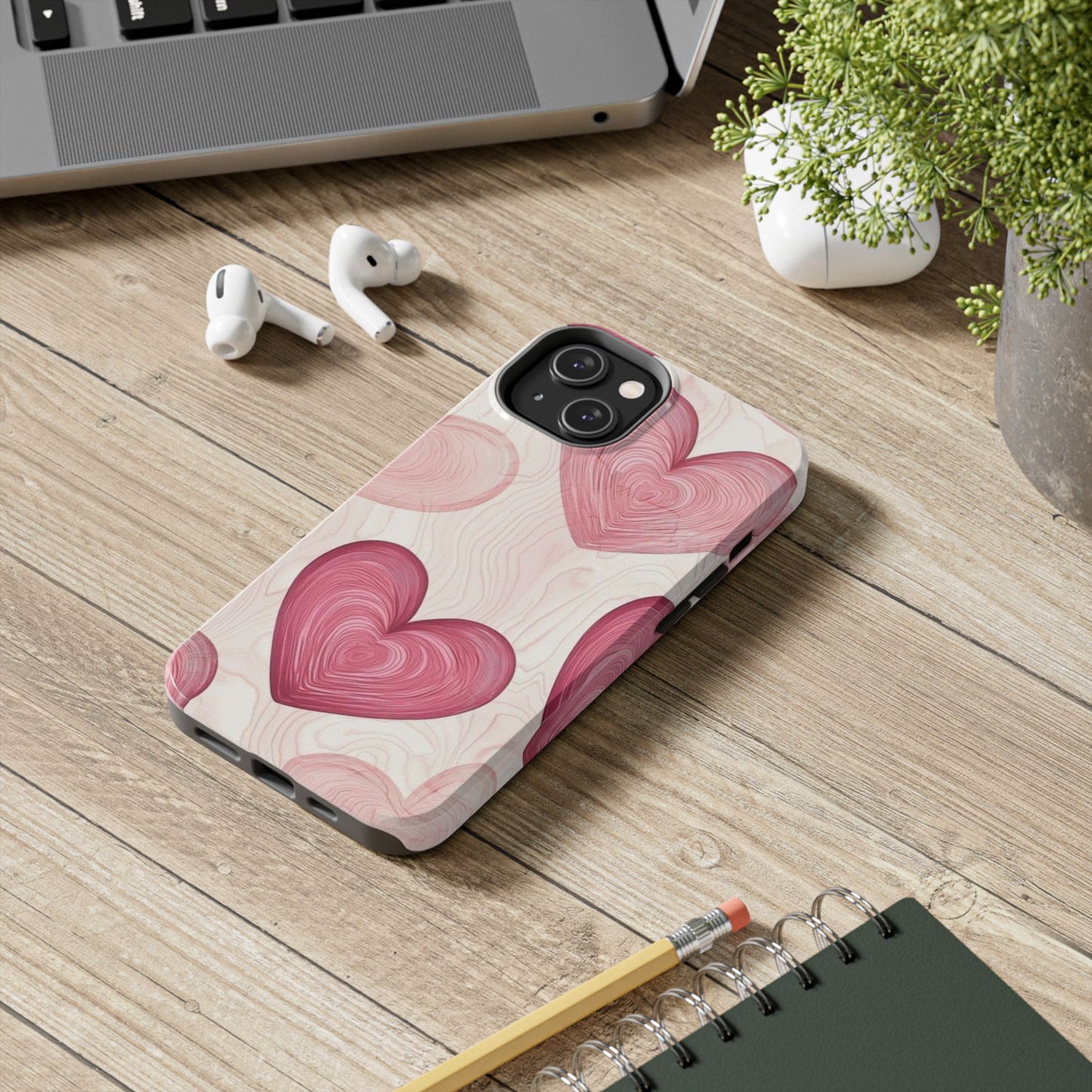 Romantic Heart Phone Cases - Cute, Durable Covers for Valentine's Day, Gift for Her, Love Decor, Phone Accessories
