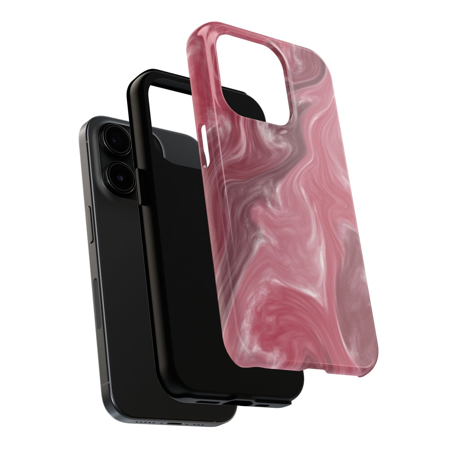 Stylish Marble Phone Case - Tough Shockproof Cover, Apple iPhone, Samsung Galaxy, Gift for Her, Trendy Accessory