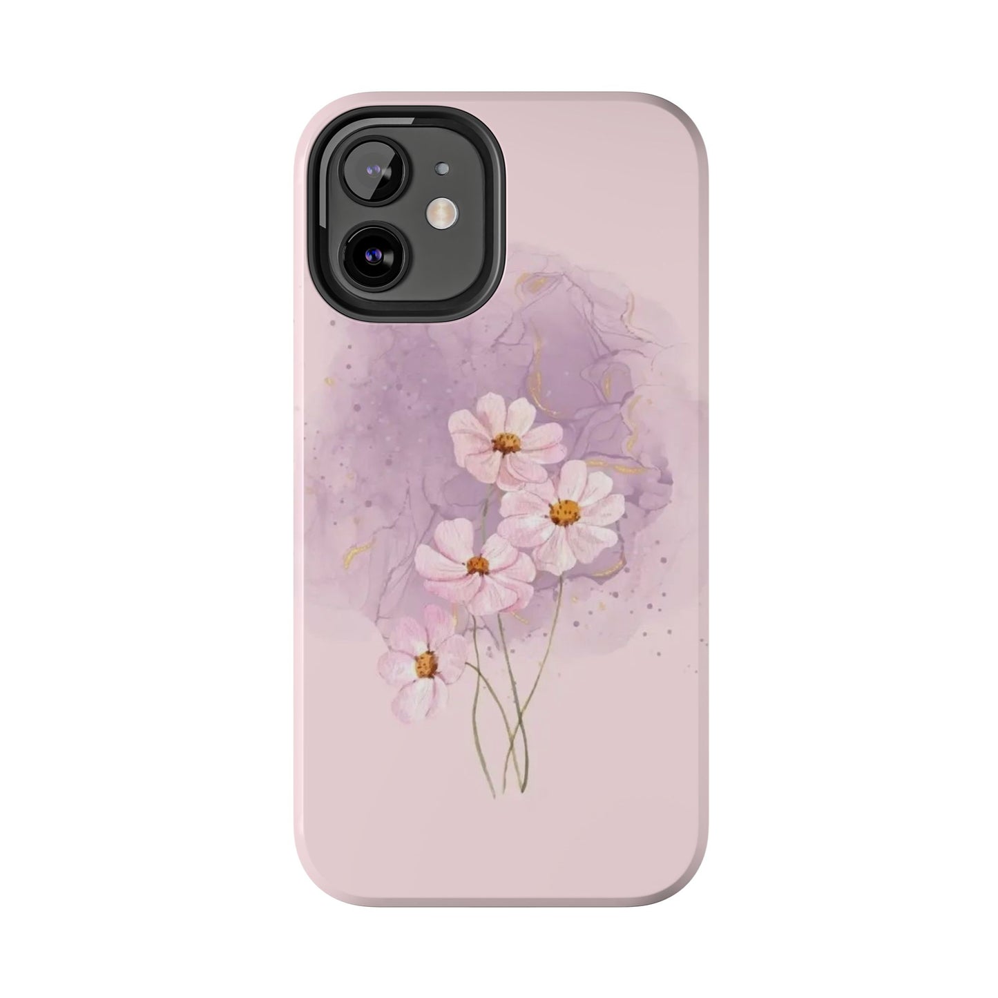 Floral Tough Phone Cases, Protective Phone Cover, Flower Design Case, Stylish Gift for Her, Mother’s Day, Birthday Present