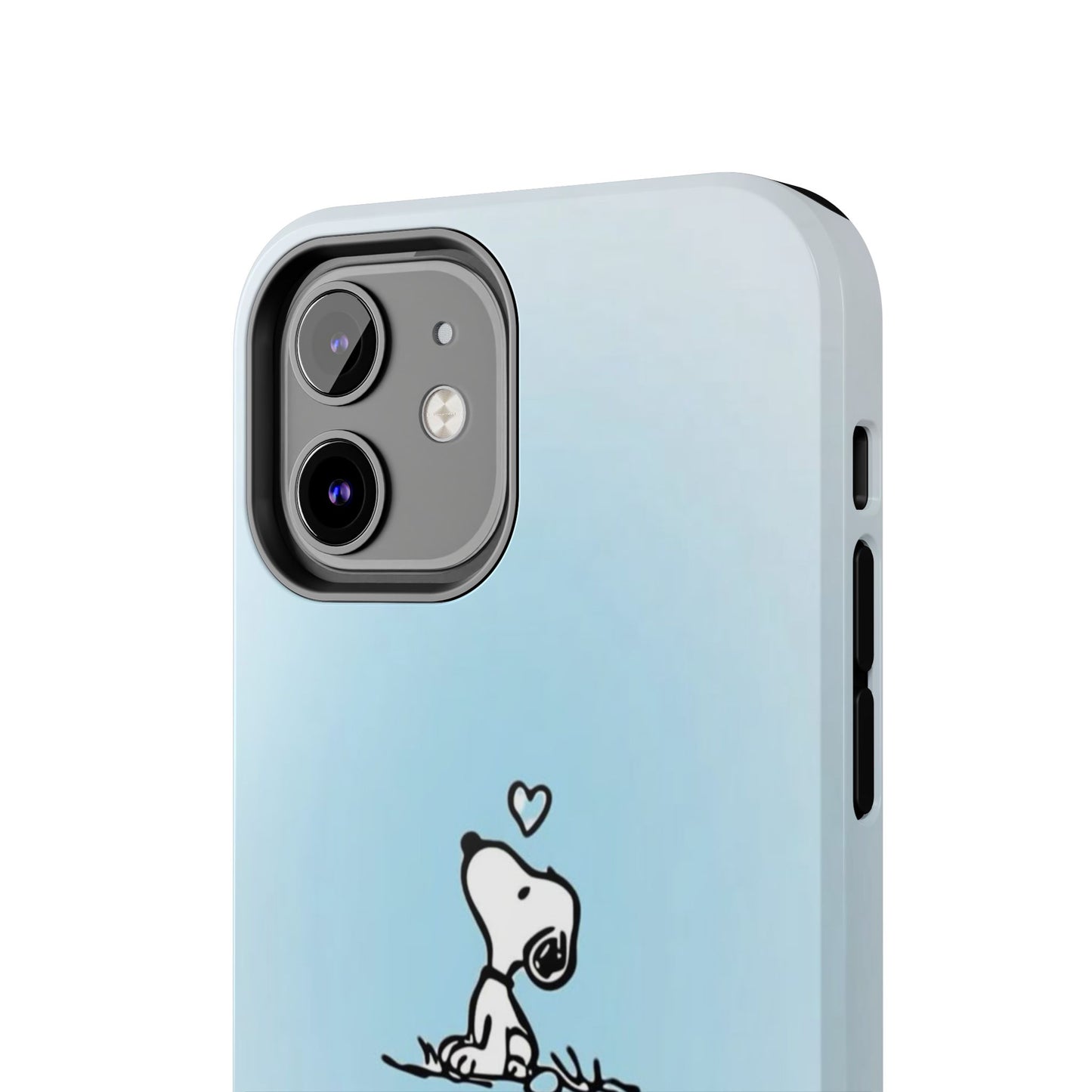 Snoopy Love Tough Phone Cases, Durable Phone Covers for Dog Lovers, Cute Gift for Birthdays, Valentine's Day, Pet Enthusiasts