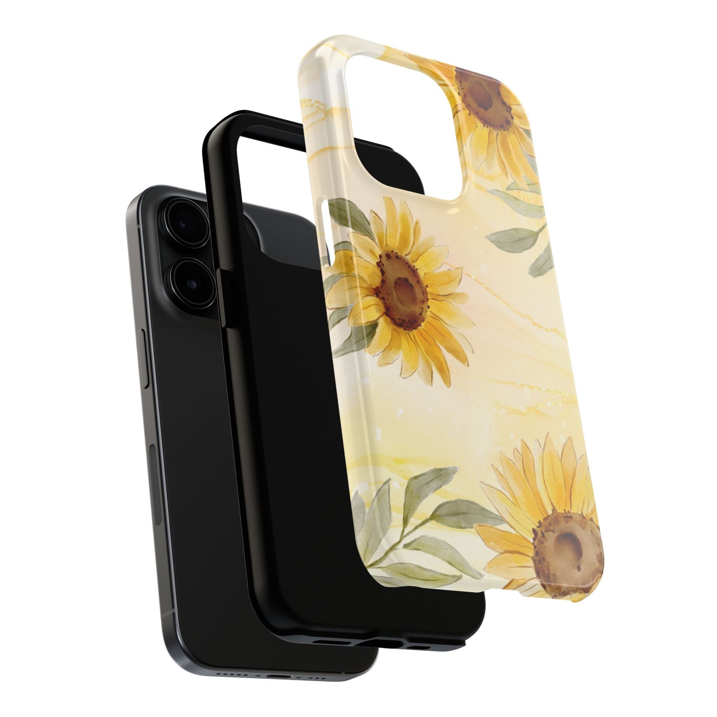 Sunflower Tough Phone Case - Floral Phone Cover, Fall Gift, Durable Phone Case, Stylish Accessory, Nature Lover Gift