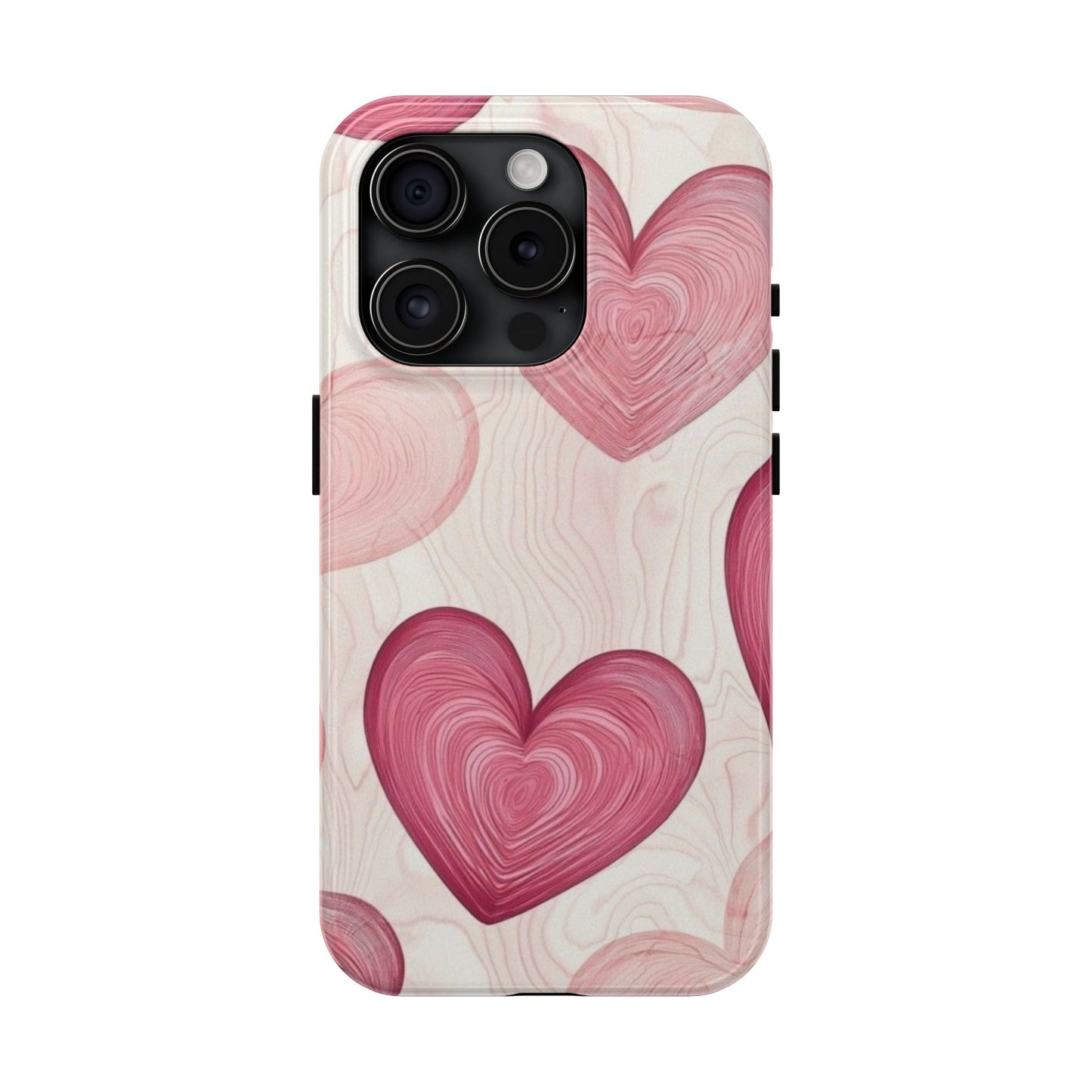 Romantic Heart Phone Cases - Cute, Durable Covers for Valentine's Day, Gift for Her, Love Decor, Phone Accessories