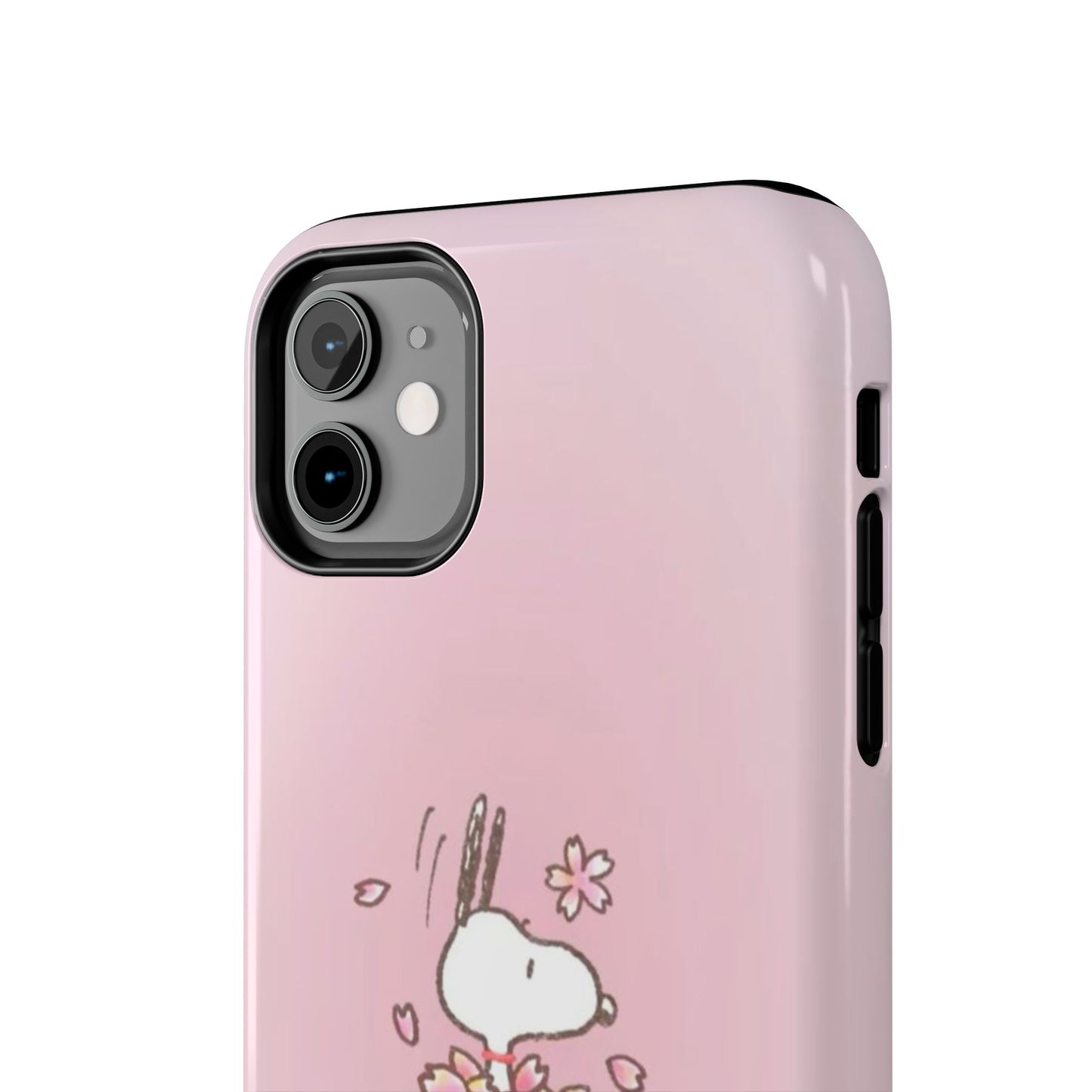 Cute Bunny Floral Tough Phone Cases, Spring Accessories, Gift for Her, Durable Cell Case, Pet Lovers, Unique Spring Decor