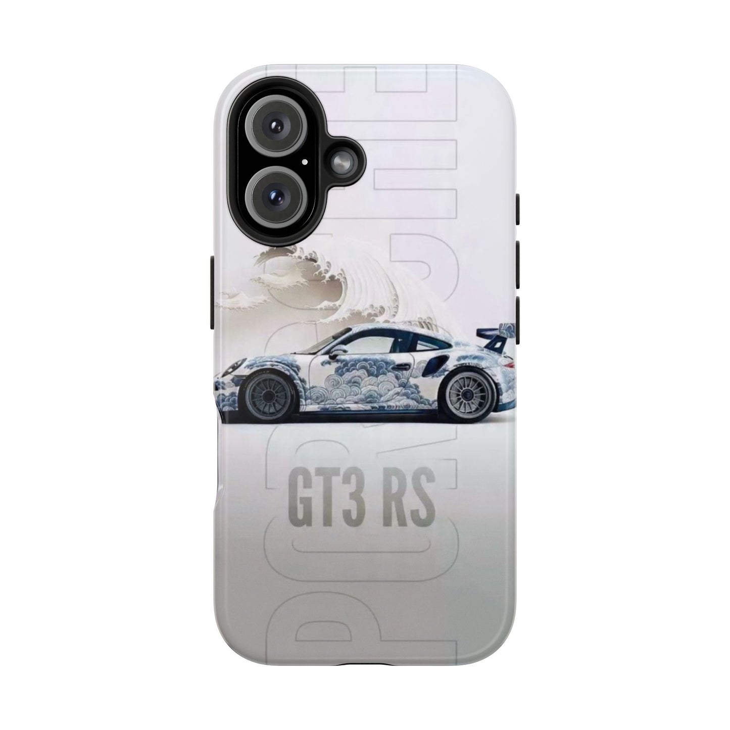 Porsche GT3 RS Tough Phone Case, Durable Phone Cover, Automotive Enthusiast Gift, Car Lover Accessory, Racing-Themed Protection