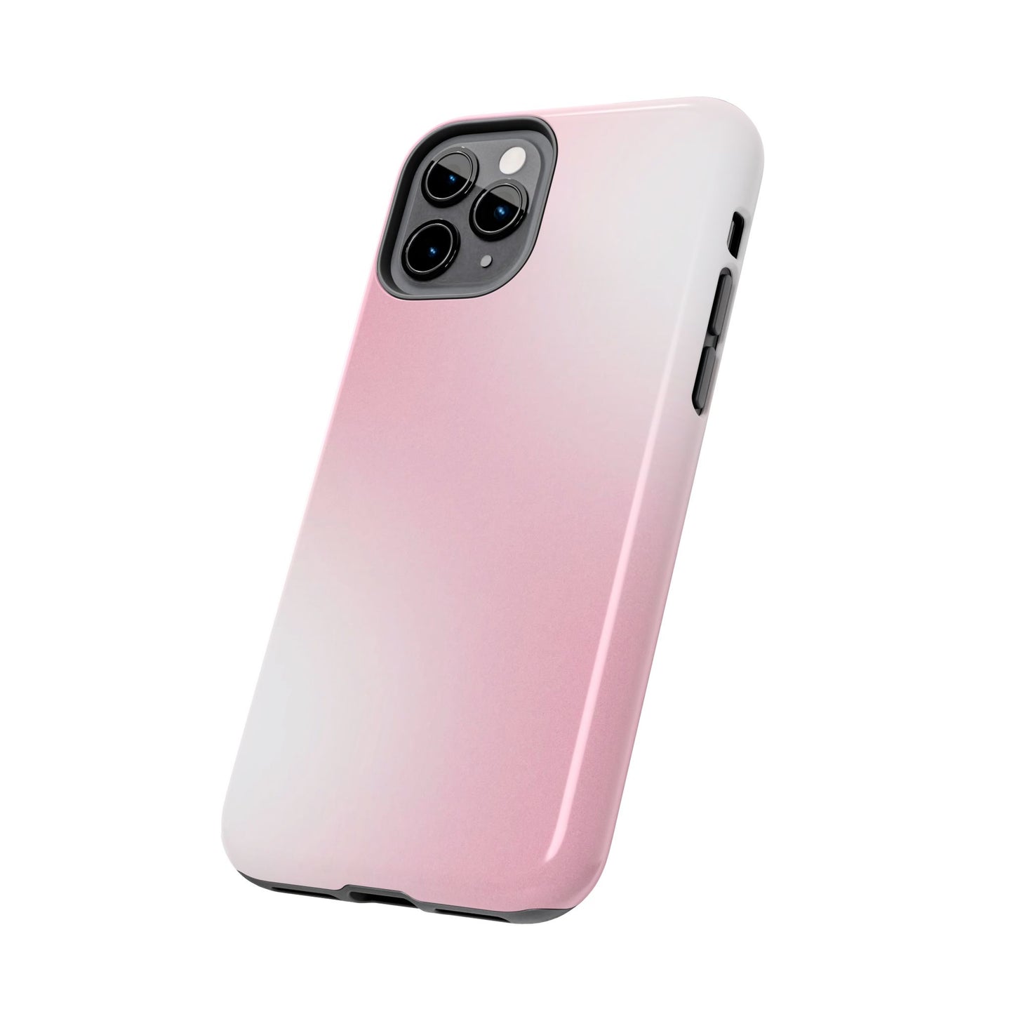 Stylish Tough Phone Cases, Durable Phone Covers, Pink Gradient Phone Case, Gift for Her, Trendy Phone Accessories