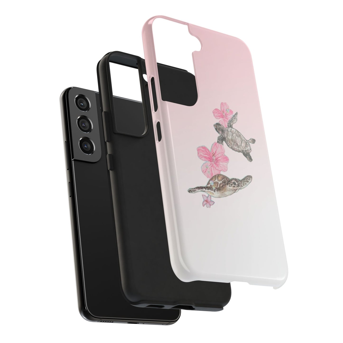 Turtle Phone Case – Tropical Tough Cover, Beach Lover Gift, Ocean Aesthetic, Durable Accessory for Summer, Fun & Functional Case