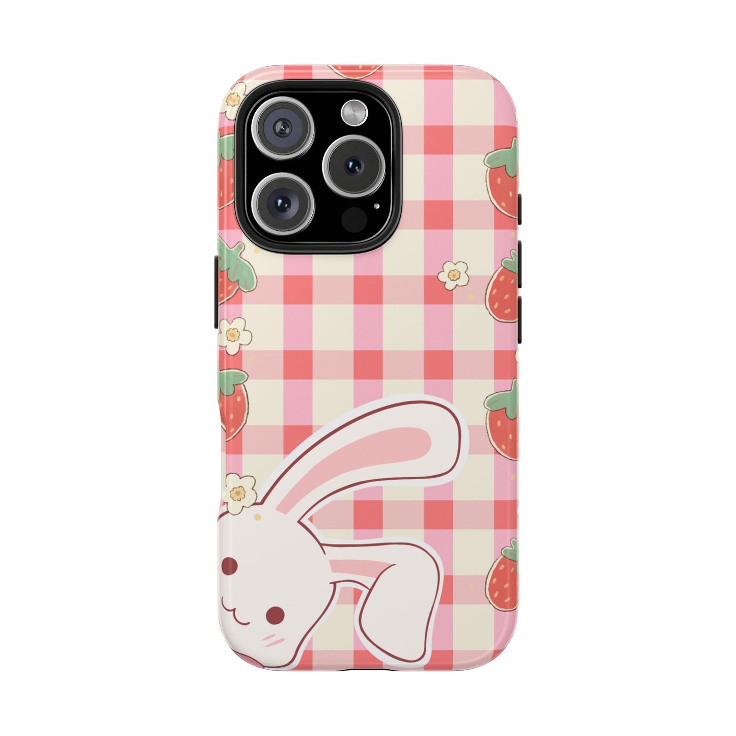 Cute Strawberry Bunny Phone Case