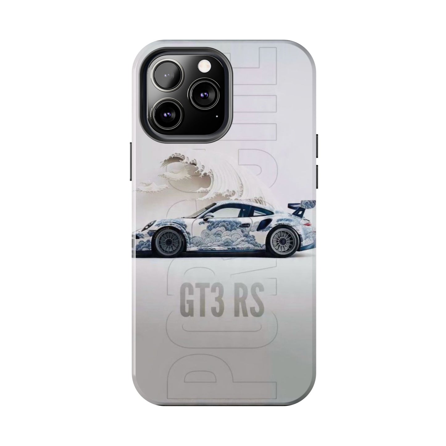 Porsche GT3 RS Tough Phone Case, Durable Phone Cover, Automotive Enthusiast Gift, Car Lover Accessory, Racing-Themed Protection