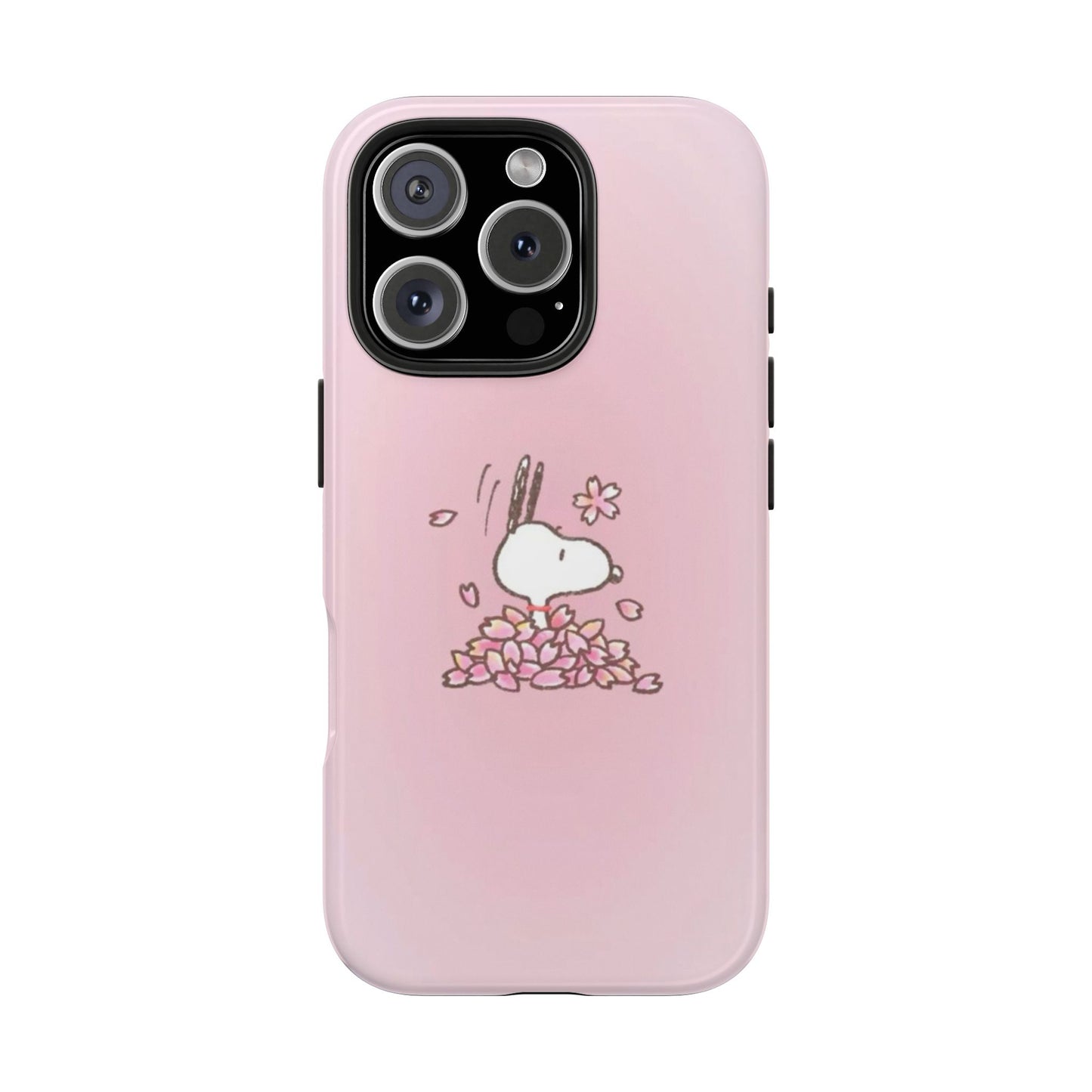 Cute Bunny Floral Tough Phone Cases, Spring Accessories, Gift for Her, Durable Cell Case, Pet Lovers, Unique Spring Decor
