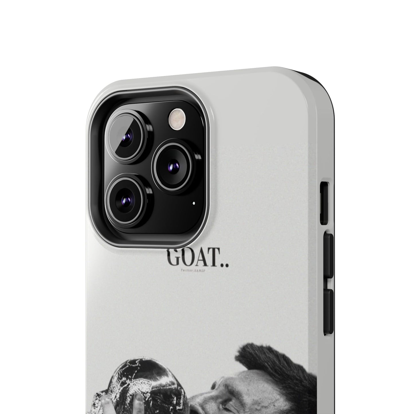 Soccer GOAT Phone Case, Tough Phone Case, Sports Accessory, Gift for Soccer Fans, Mens Birthday Gift, Unique Phone Cover