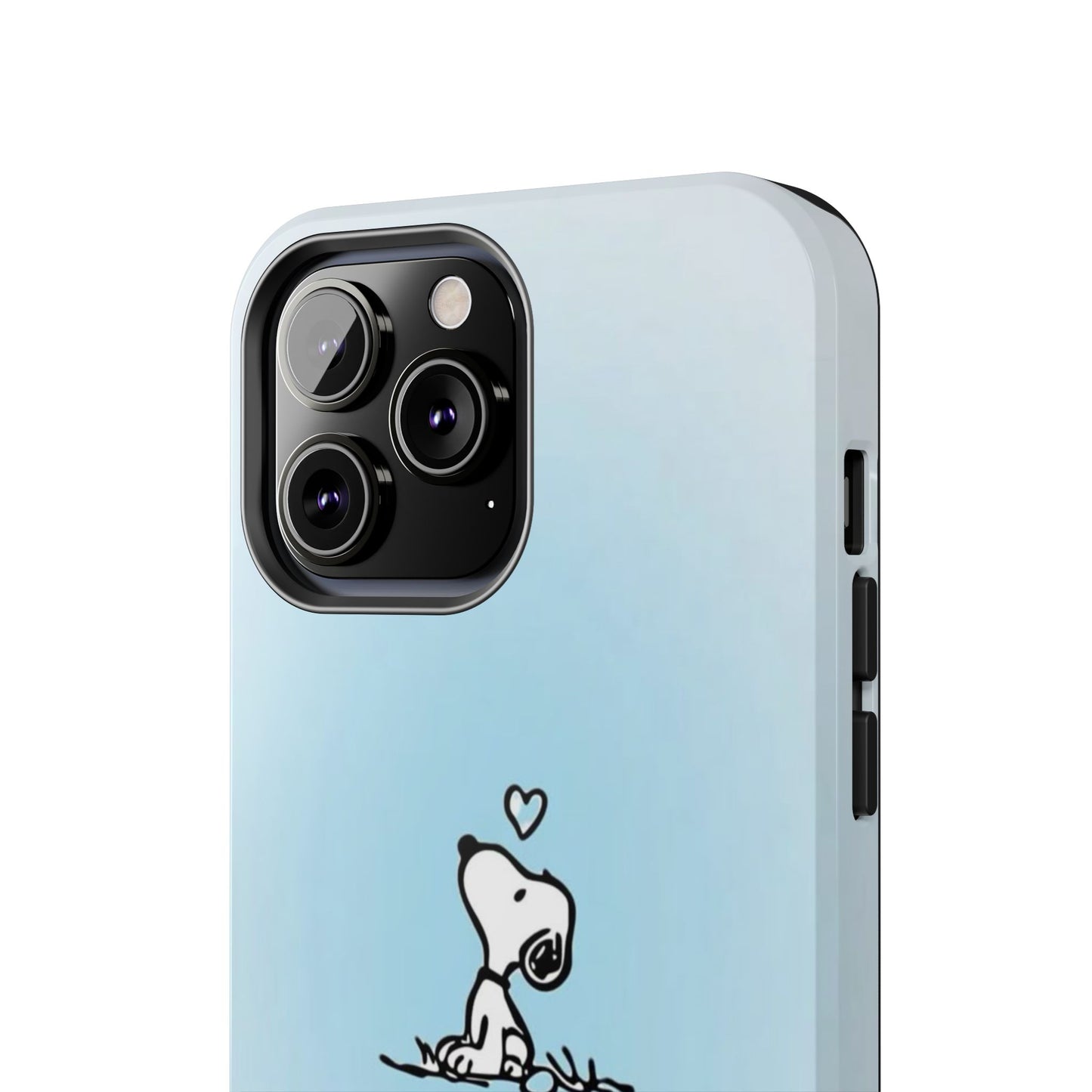 Snoopy Love Tough Phone Cases, Durable Phone Covers for Dog Lovers, Cute Gift for Birthdays, Valentine's Day, Pet Enthusiasts
