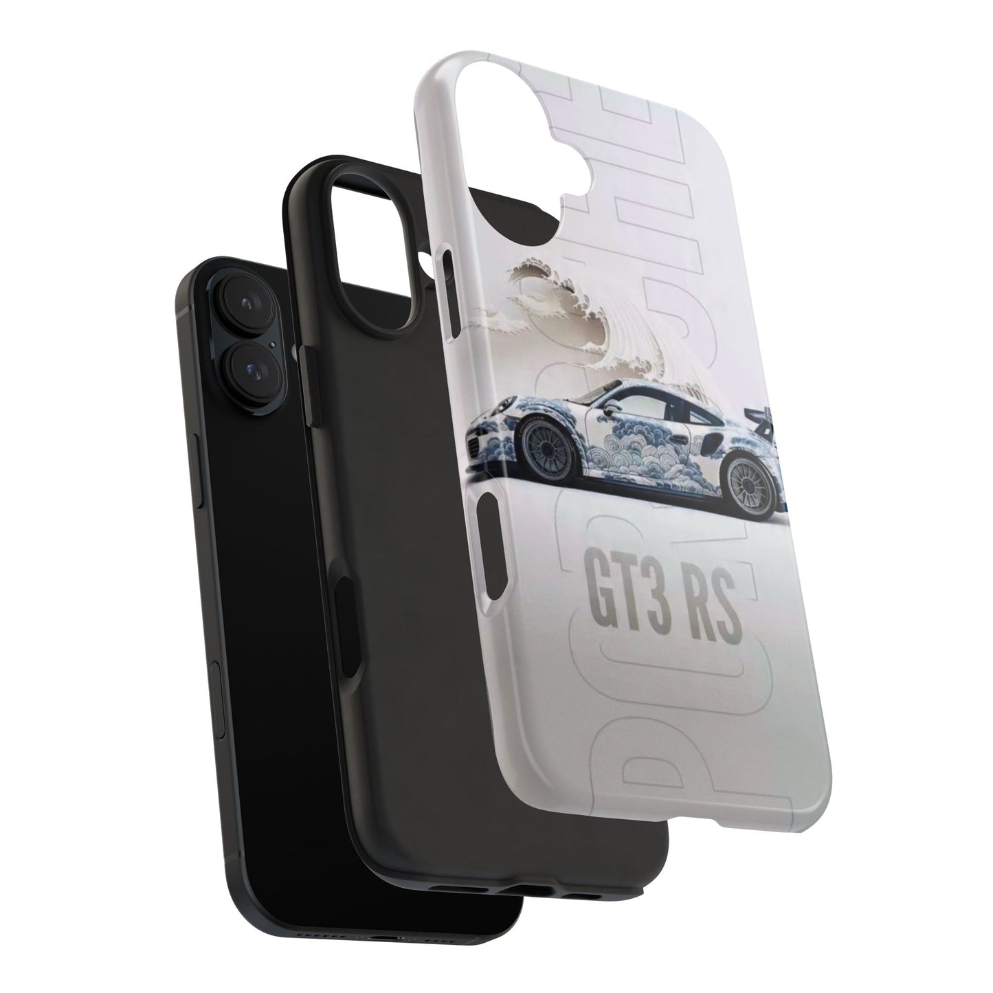 Porsche GT3 RS Tough Phone Case, Durable Phone Cover, Automotive Enthusiast Gift, Car Lover Accessory, Racing-Themed Protection