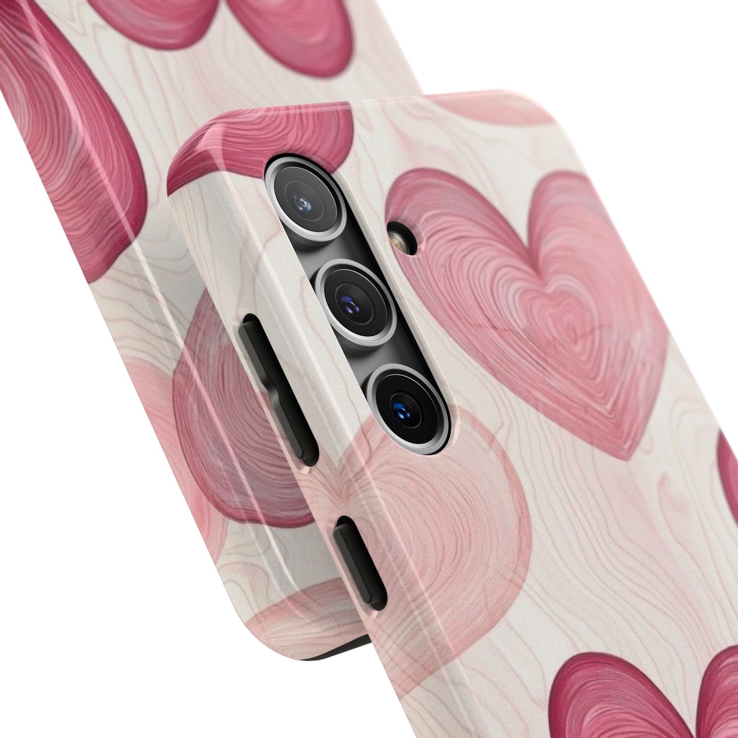 Romantic Heart Phone Cases - Cute, Durable Covers for Valentine's Day, Gift for Her, Love Decor, Phone Accessories