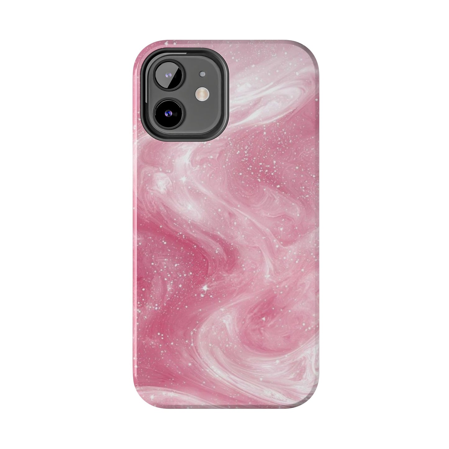 Stylish Tough Phone Cases - Pink Marble Design, Phone Cover for Women, Durable Protection, Trendy Gift, Birthday Present, Everyday Use