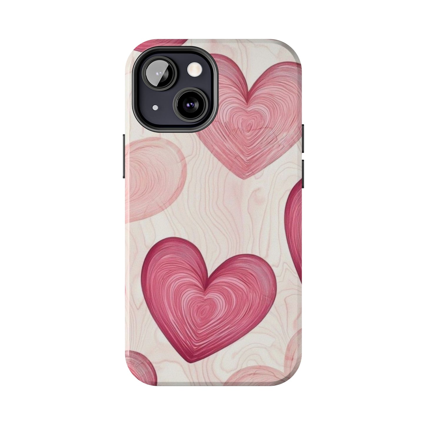 Romantic Heart Phone Cases - Cute, Durable Covers for Valentine's Day, Gift for Her, Love Decor, Phone Accessories