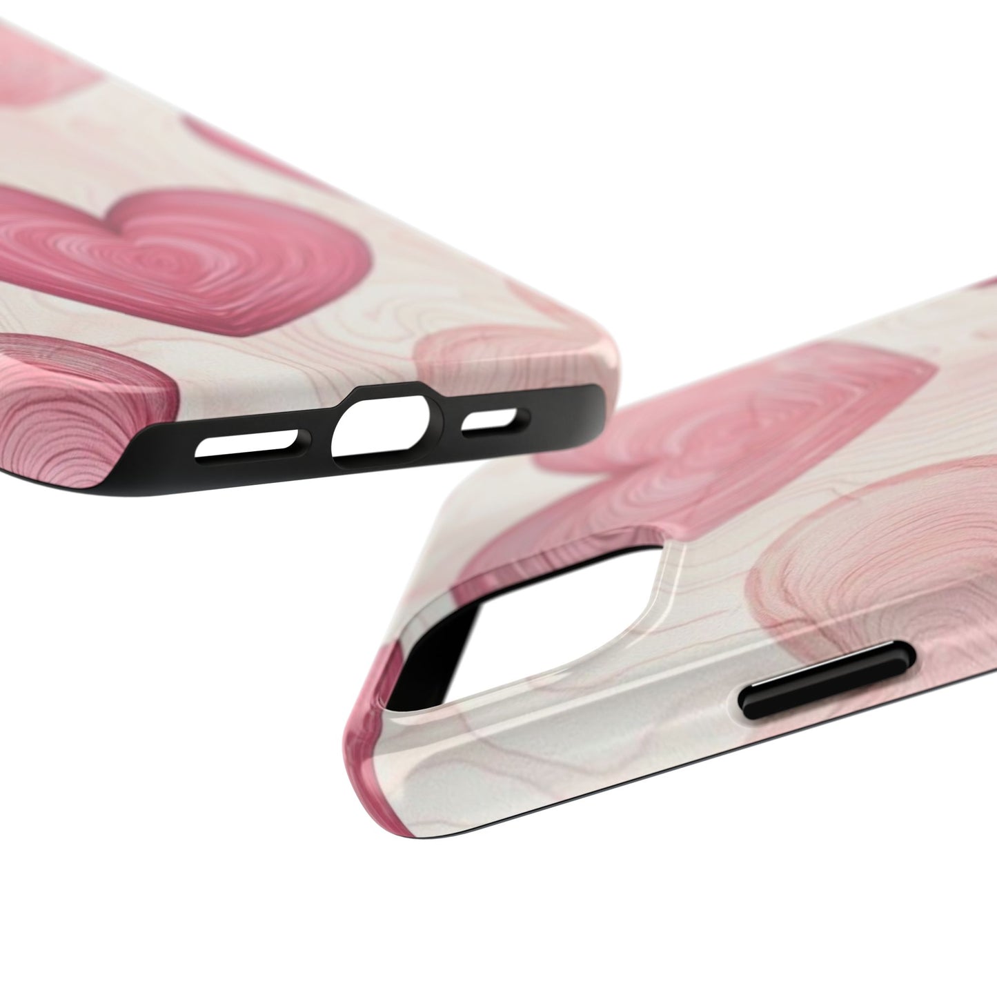 Romantic Heart Phone Cases - Cute, Durable Covers for Valentine's Day, Gift for Her, Love Decor, Phone Accessories