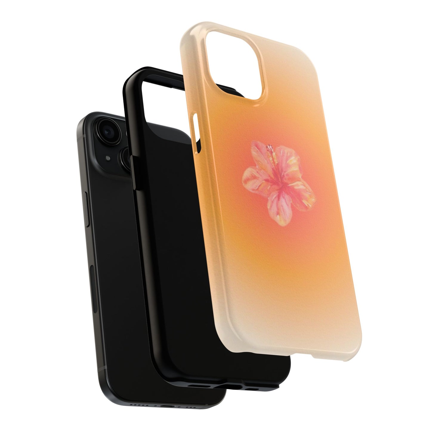 Tropical Floral Tough Phone Cases - Stylish Protection for Adventurers, Summer Vibes, Gifts for Nature Lovers, Vacation Essentials