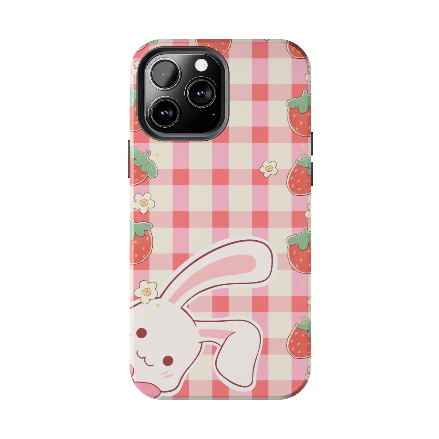 Cute Strawberry Bunny Phone Case