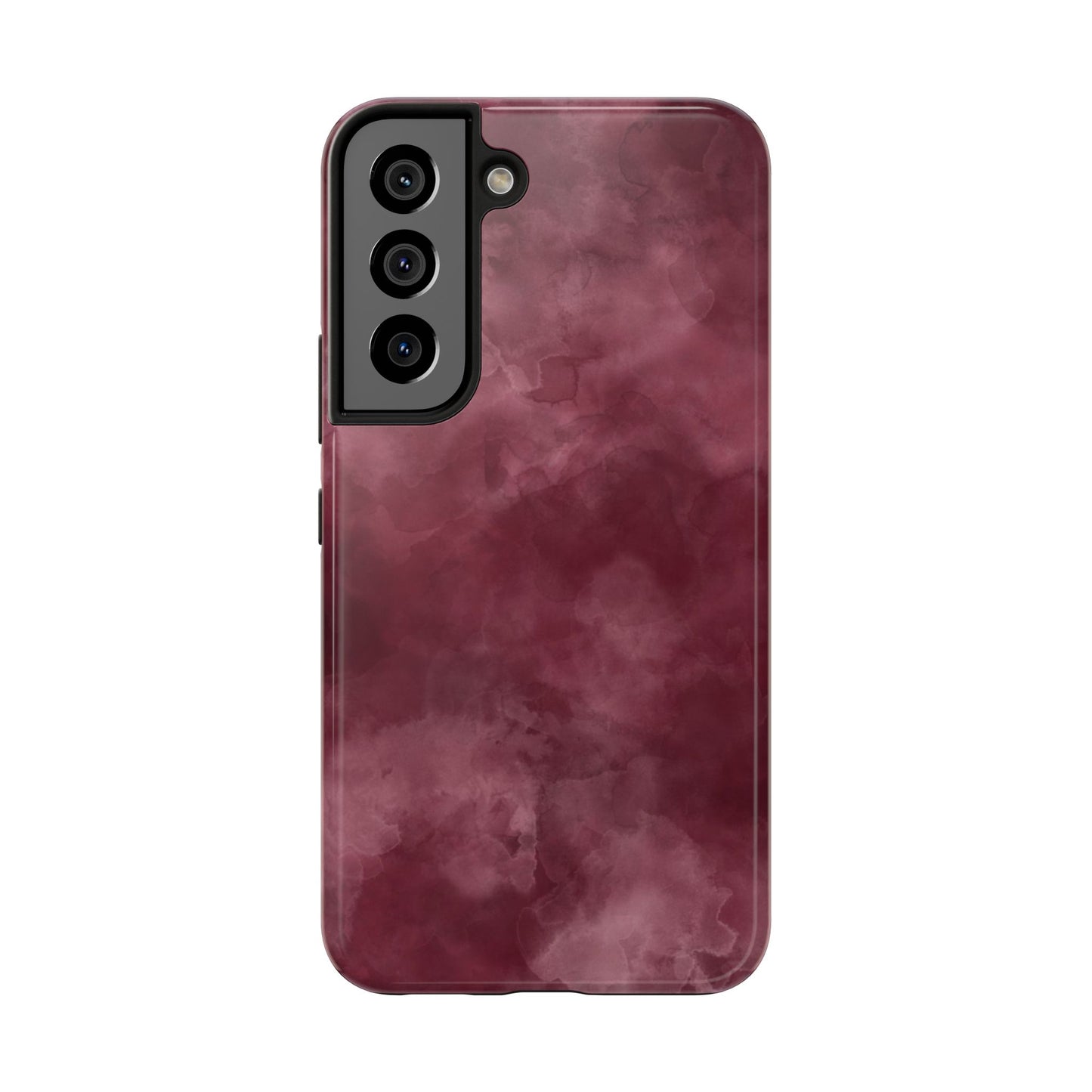 Elegant Burgundy Tough Phone Cases, Stylish Phone Cover, Durable Phone Protector, Unique Gift, Trendy Tech Accessories