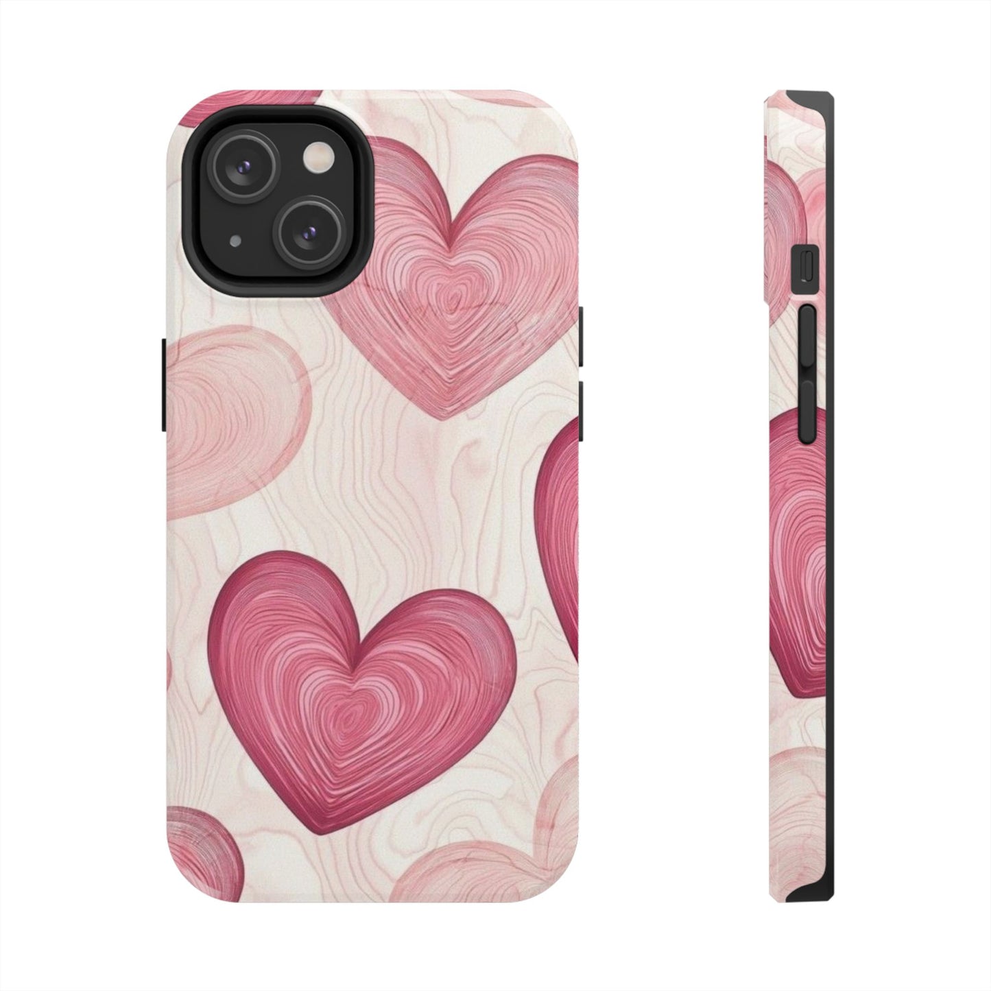Romantic Heart Phone Cases - Cute, Durable Covers for Valentine's Day, Gift for Her, Love Decor, Phone Accessories