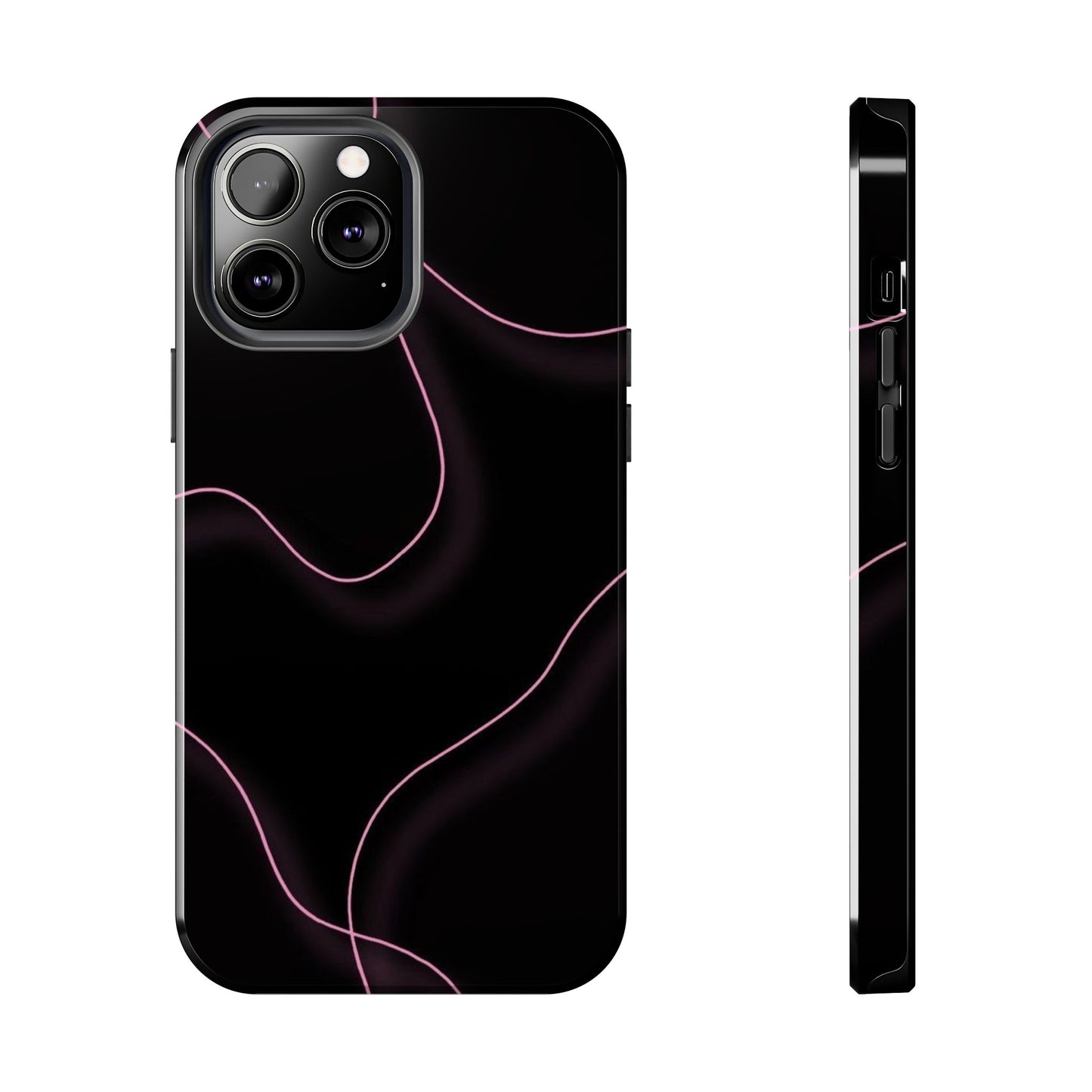 Sleek Abstract Phone Cases - Stylish Protection for Everyday Use, Gift for Tech Lovers, Modern Design, Trendy Phone Accessories